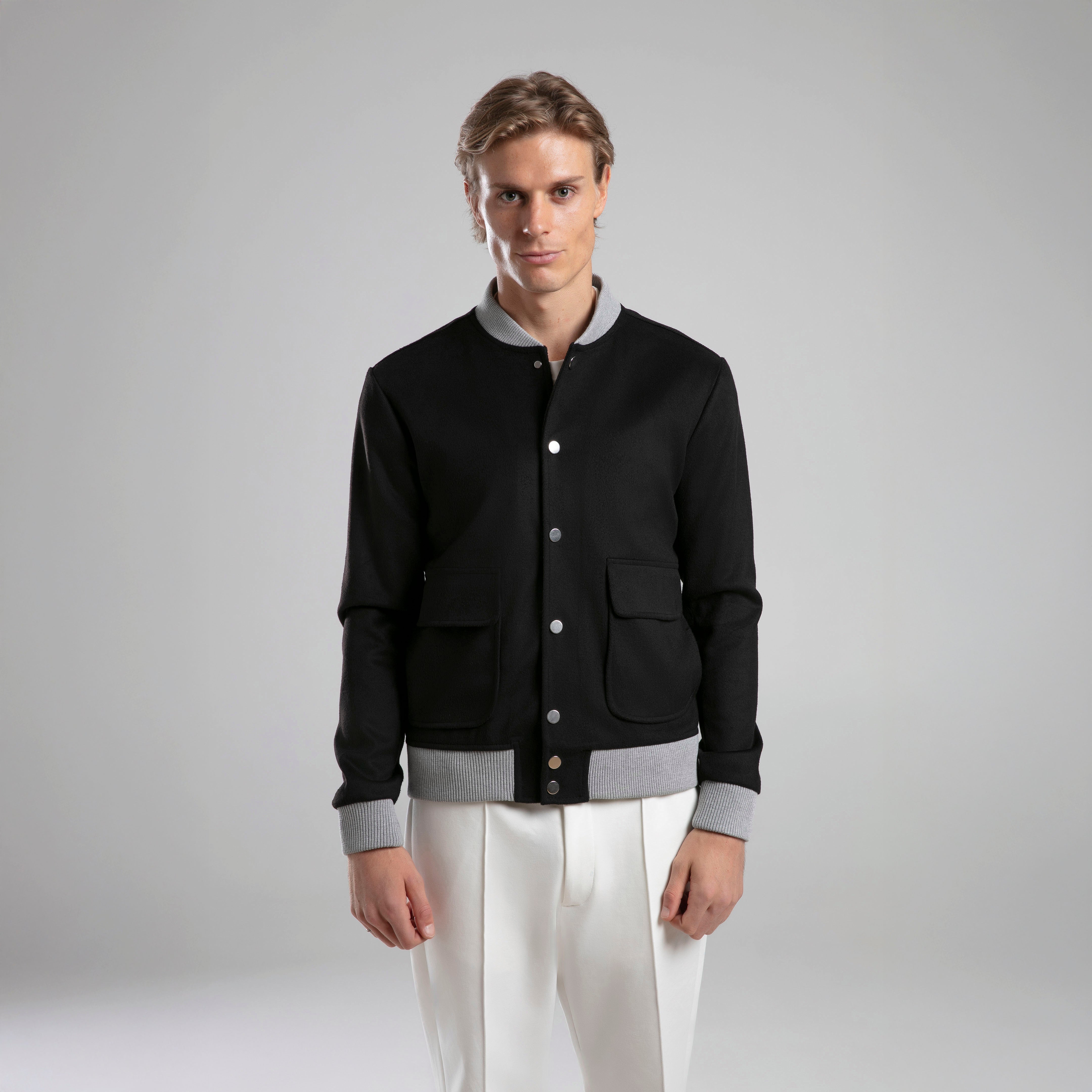 Çıtçıtlı Bomber Ceket