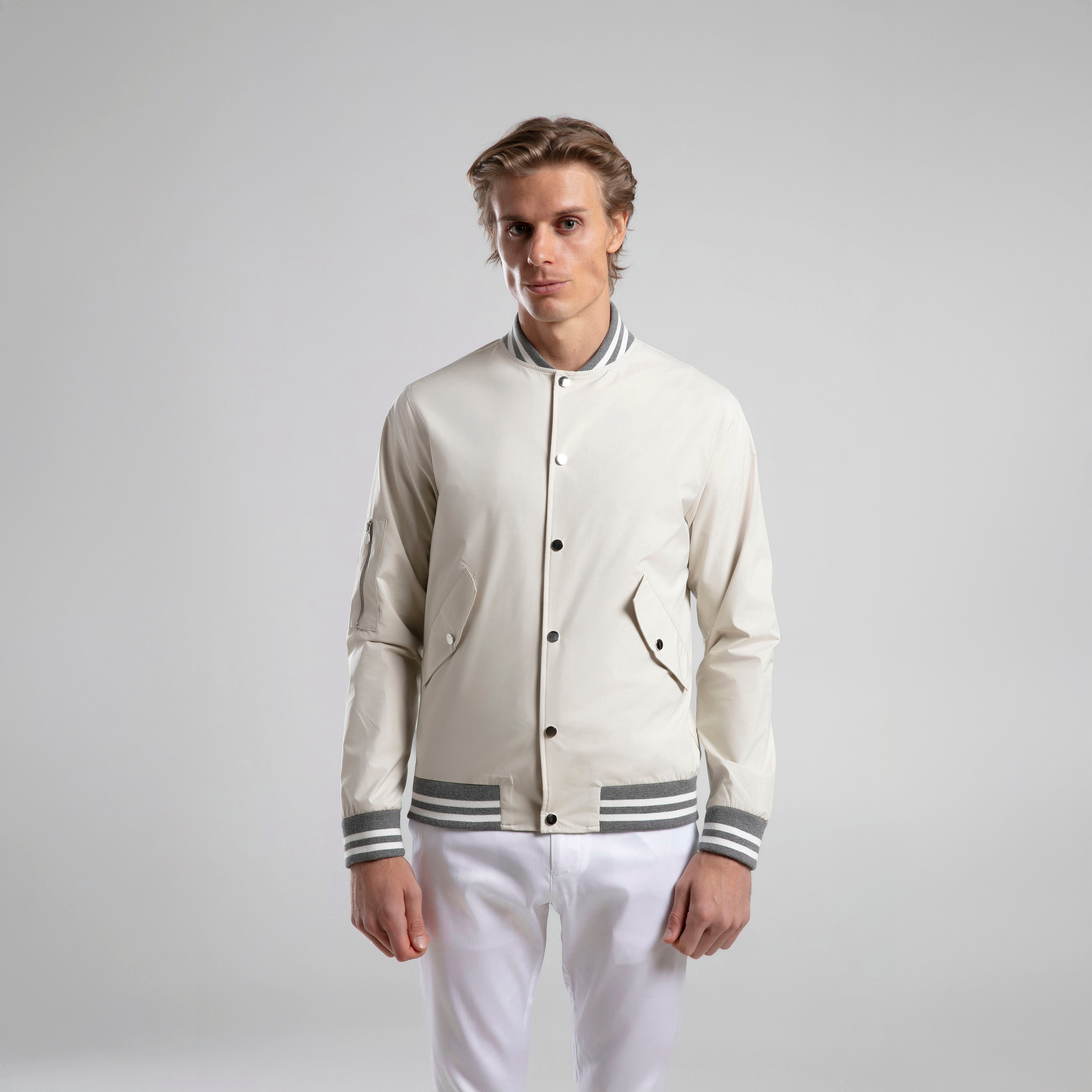 Çıtçıtlı Bomber Ceket