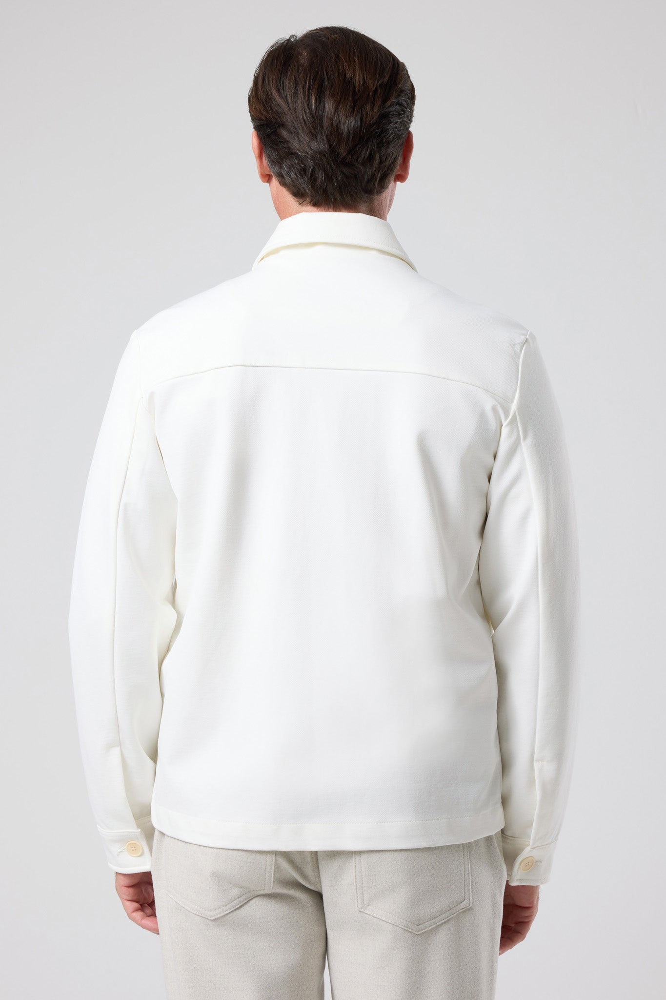 Düğmeli Klasik Yaka Ceket - CKT-5033-BEIGE-S - CKT-5033-BEIGE-S_44