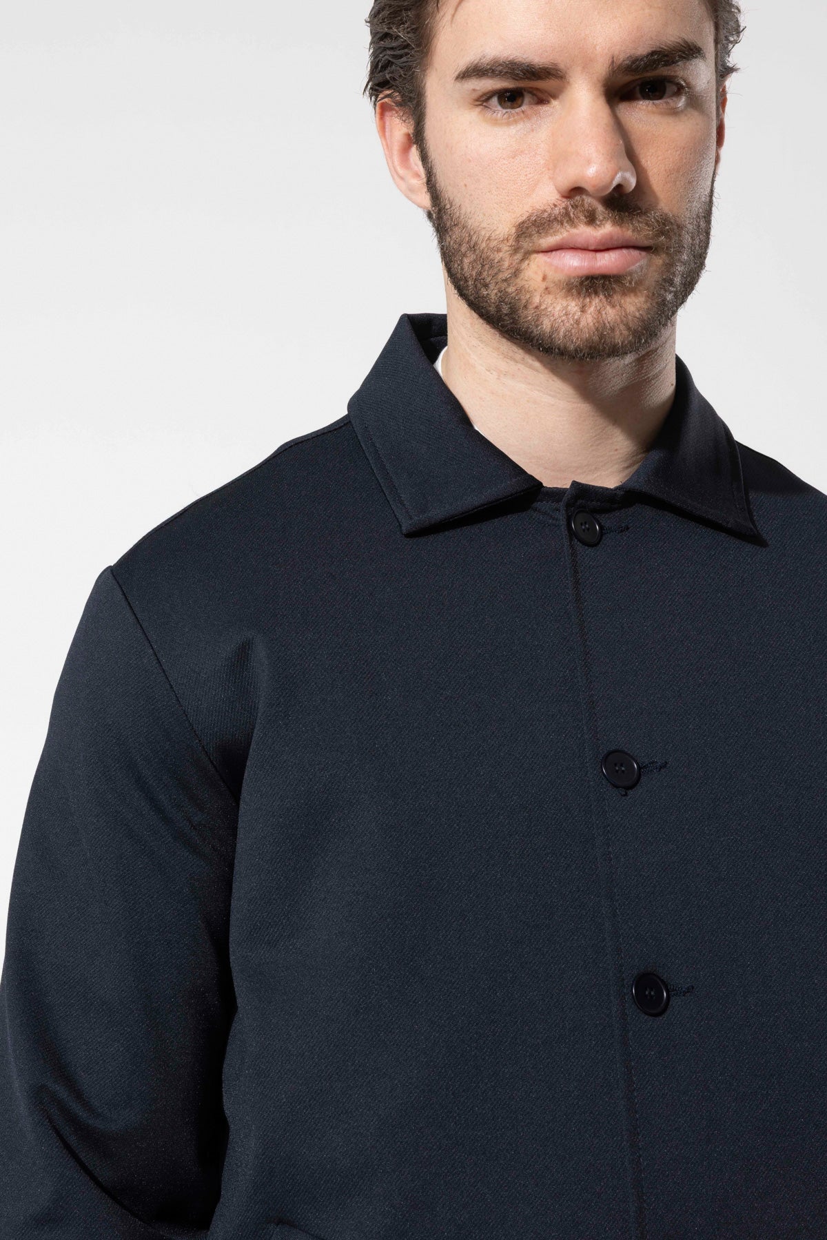 Minimal Tasarımlı Modern Erkek Ceket - Lacivert