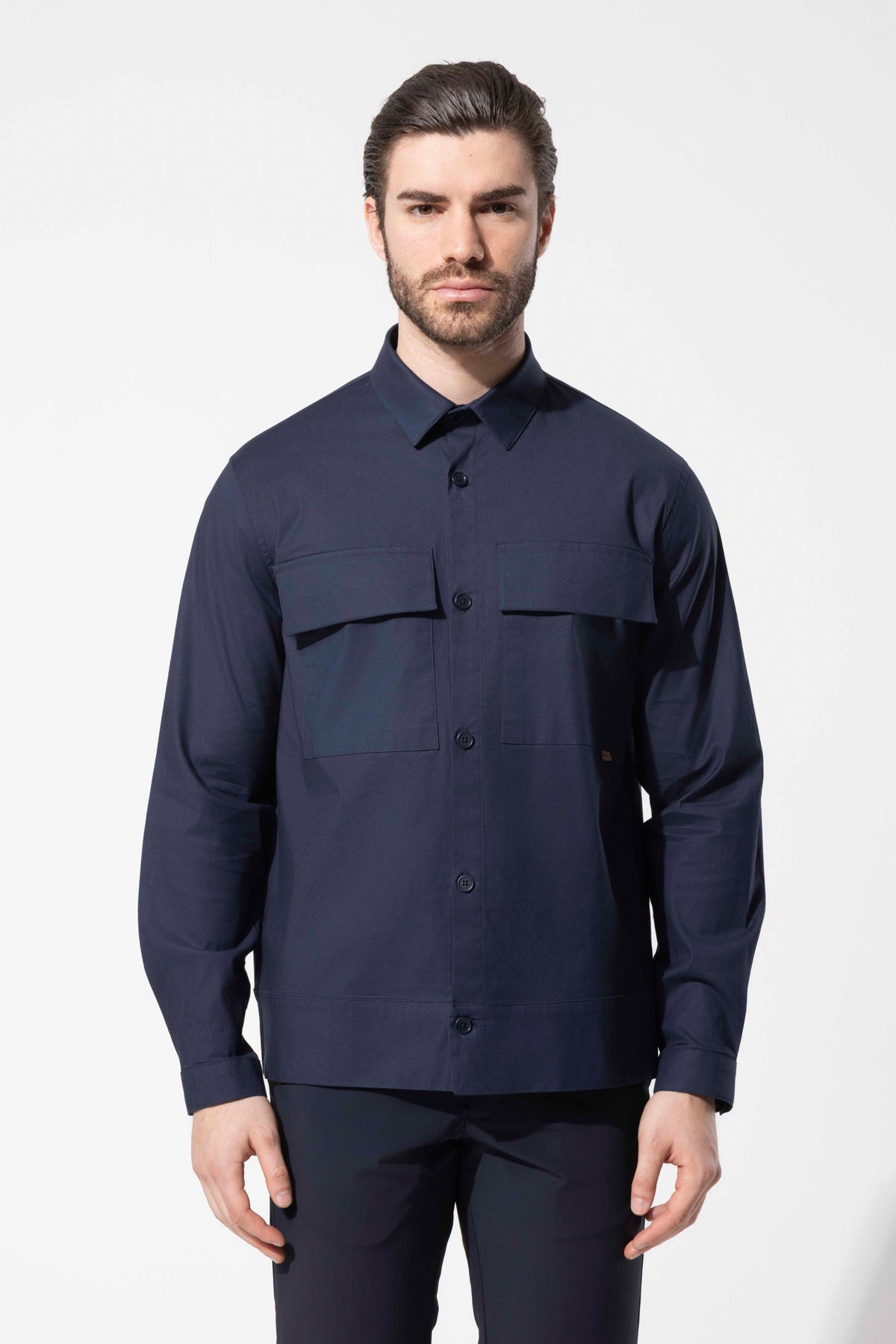 Double Pocket Overshirt