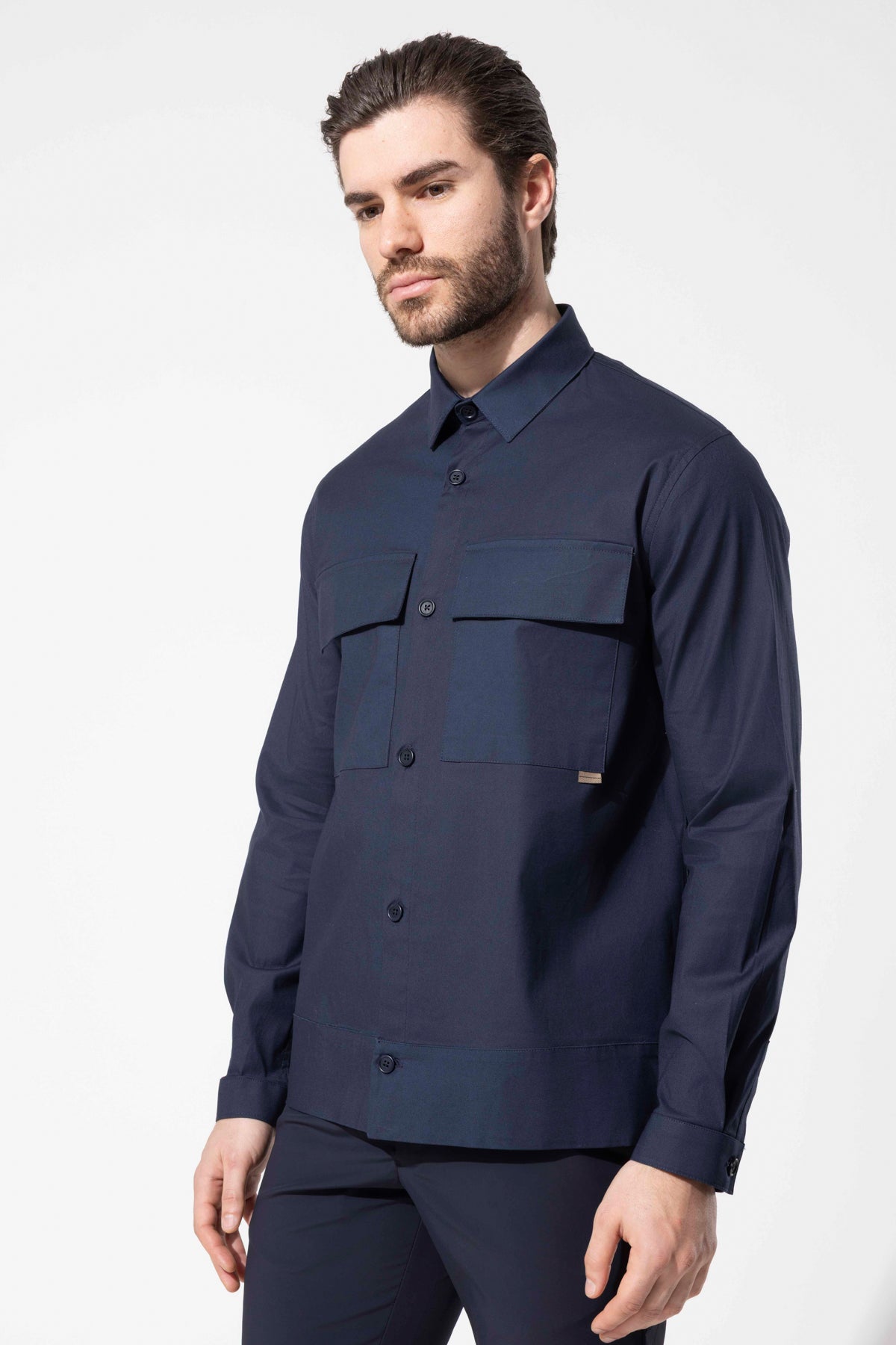 Double Pocket Overshirt