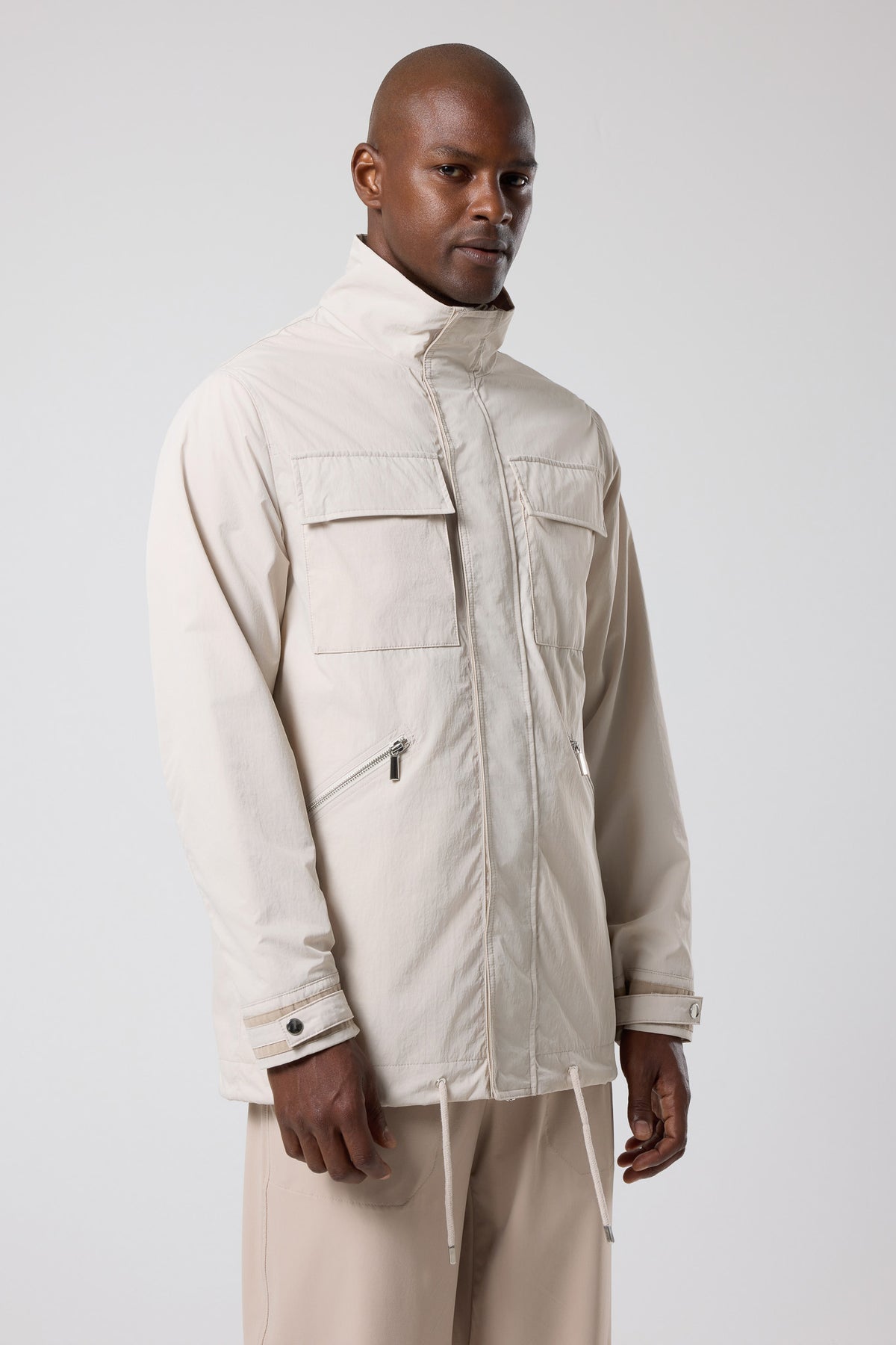 Kapüşonlu Cep Detaylı Ceket - CKT-5042-BEIGE-S - CKT-5042-BEIGE-S_71