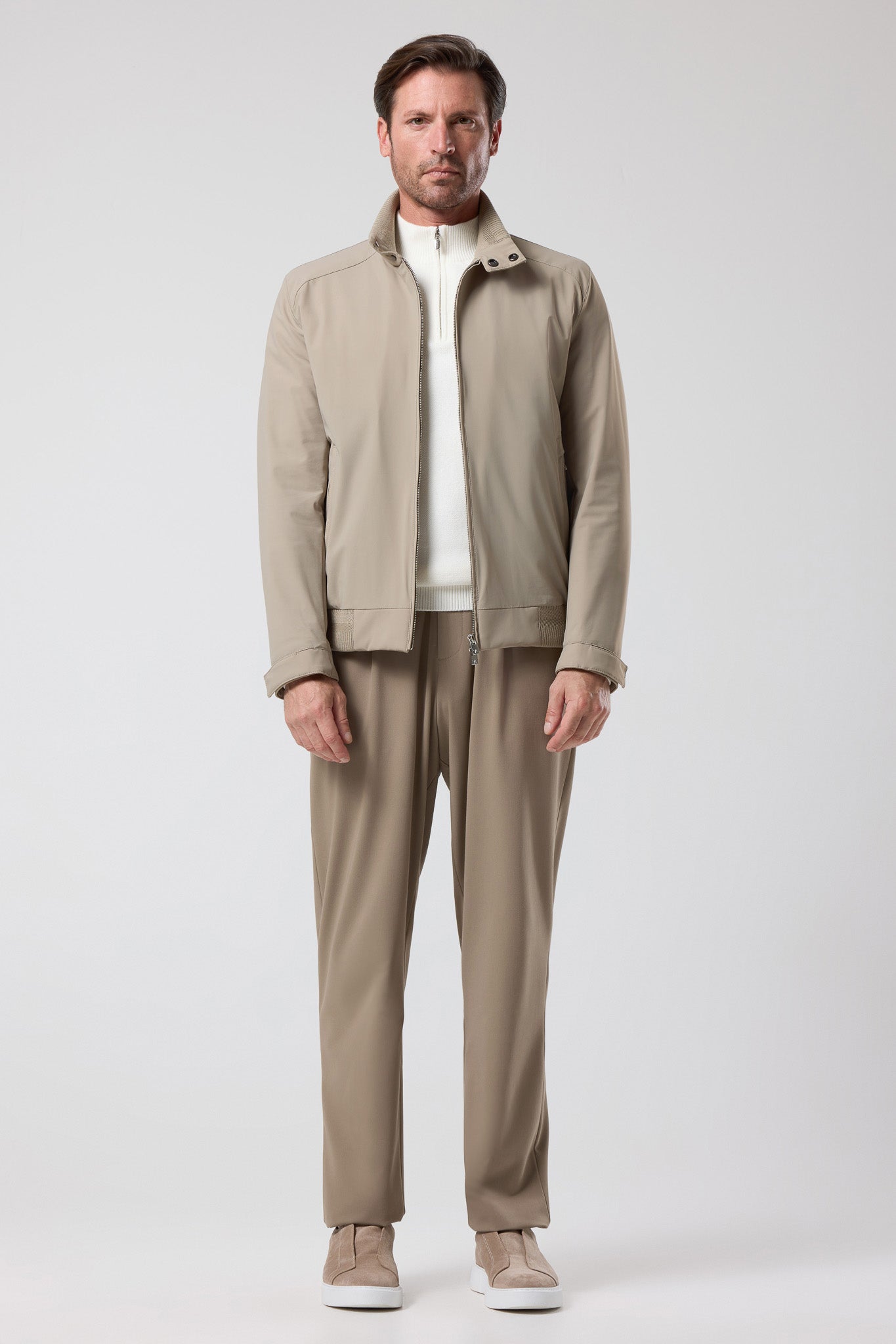 Minimal Kesim Düğmeli Ceket - CKT-5051-BEIGE-S - CKT-5051-BEIGE-S_18