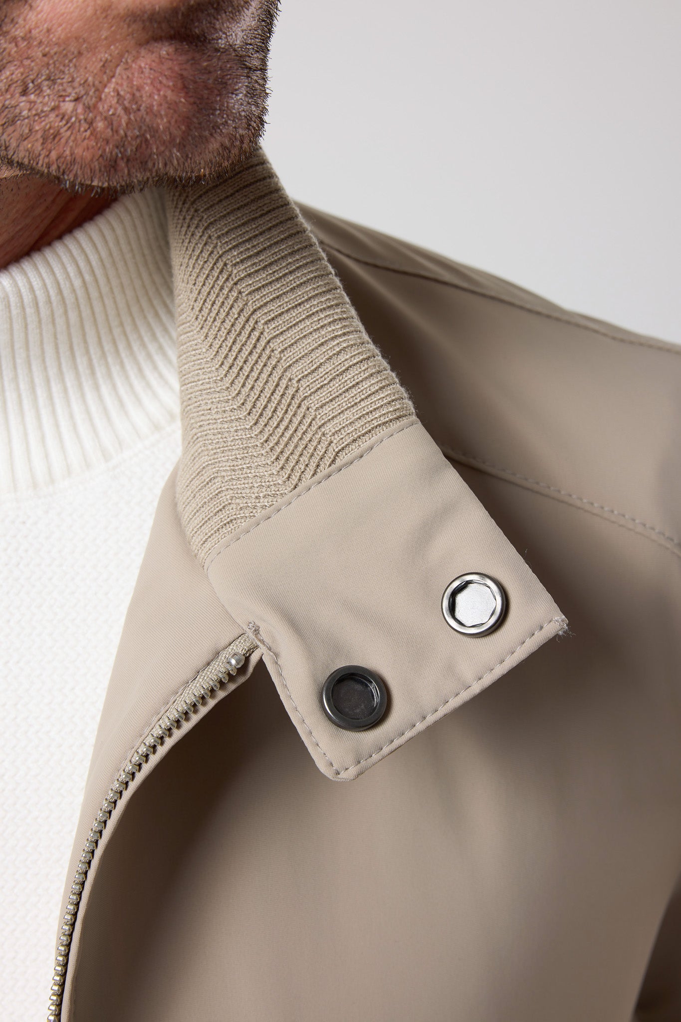 Minimal Kesim Düğmeli Ceket - CKT-5051-BEIGE-S - CKT-5051-BEIGE-S_24