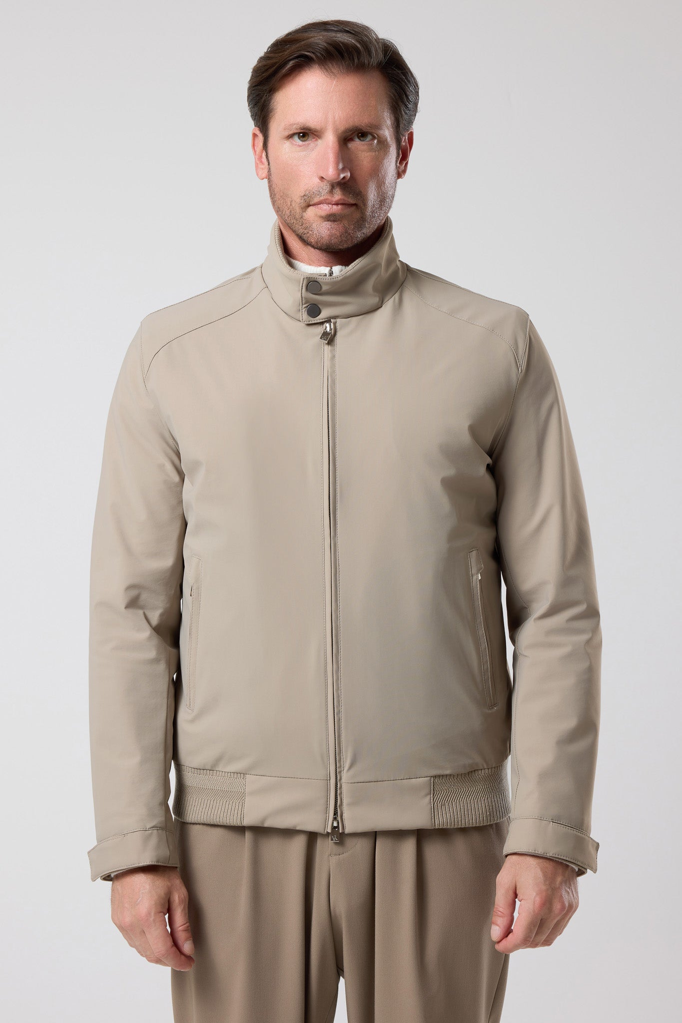 Minimal Kesim Düğmeli Ceket - CKT-5051-BEIGE-S - CKT-5051-BEIGE-S_25