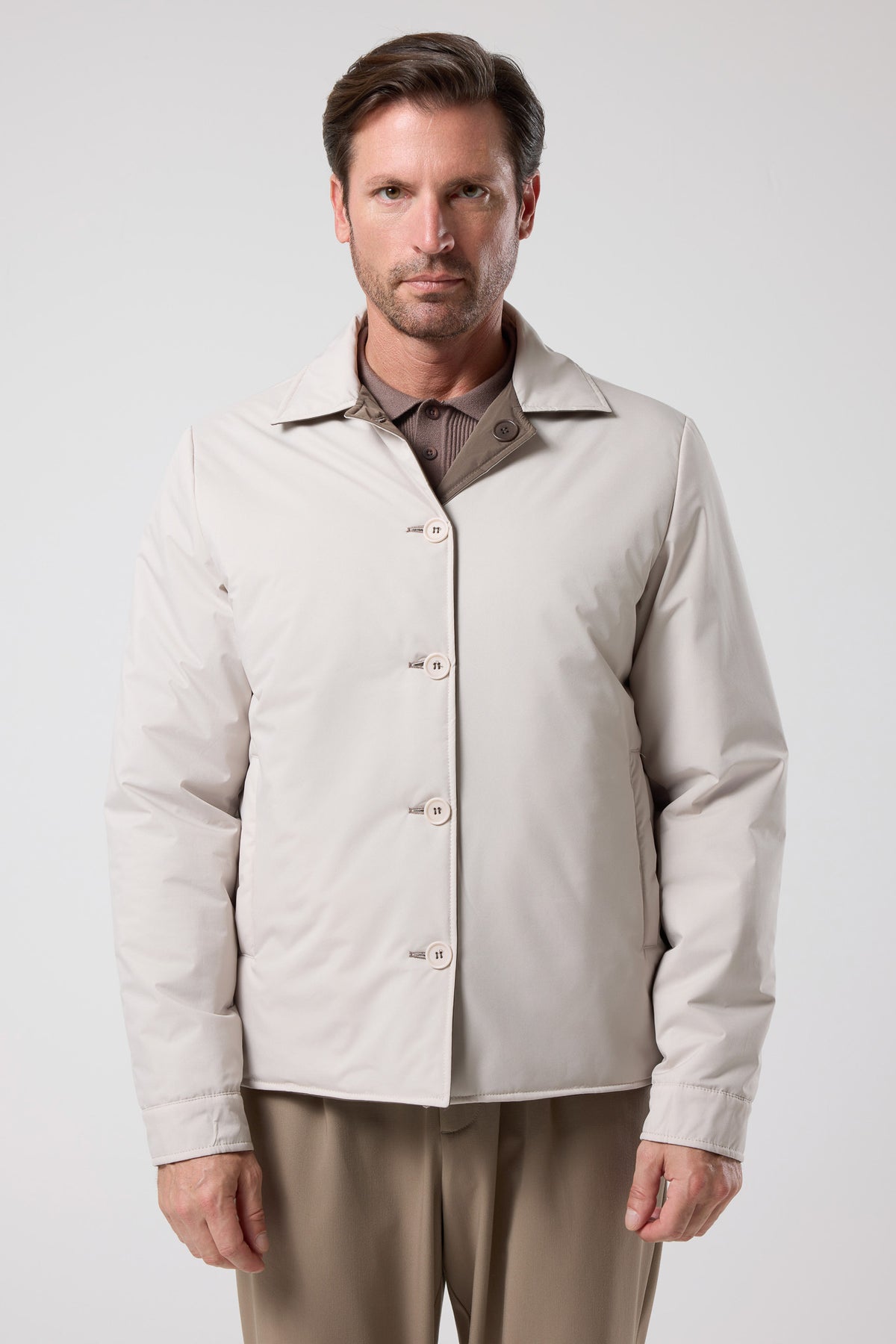 Fermuarlı Cep Detaylı Ceket - CKT-5053-BEIGE-S - CKT-5053-BEIGE-S_13