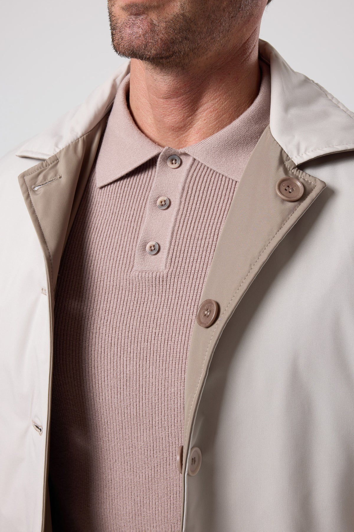 Fermuarlı Cep Detaylı Ceket - CKT-5053-BEIGE-S - CKT-5053-BEIGE-S_14