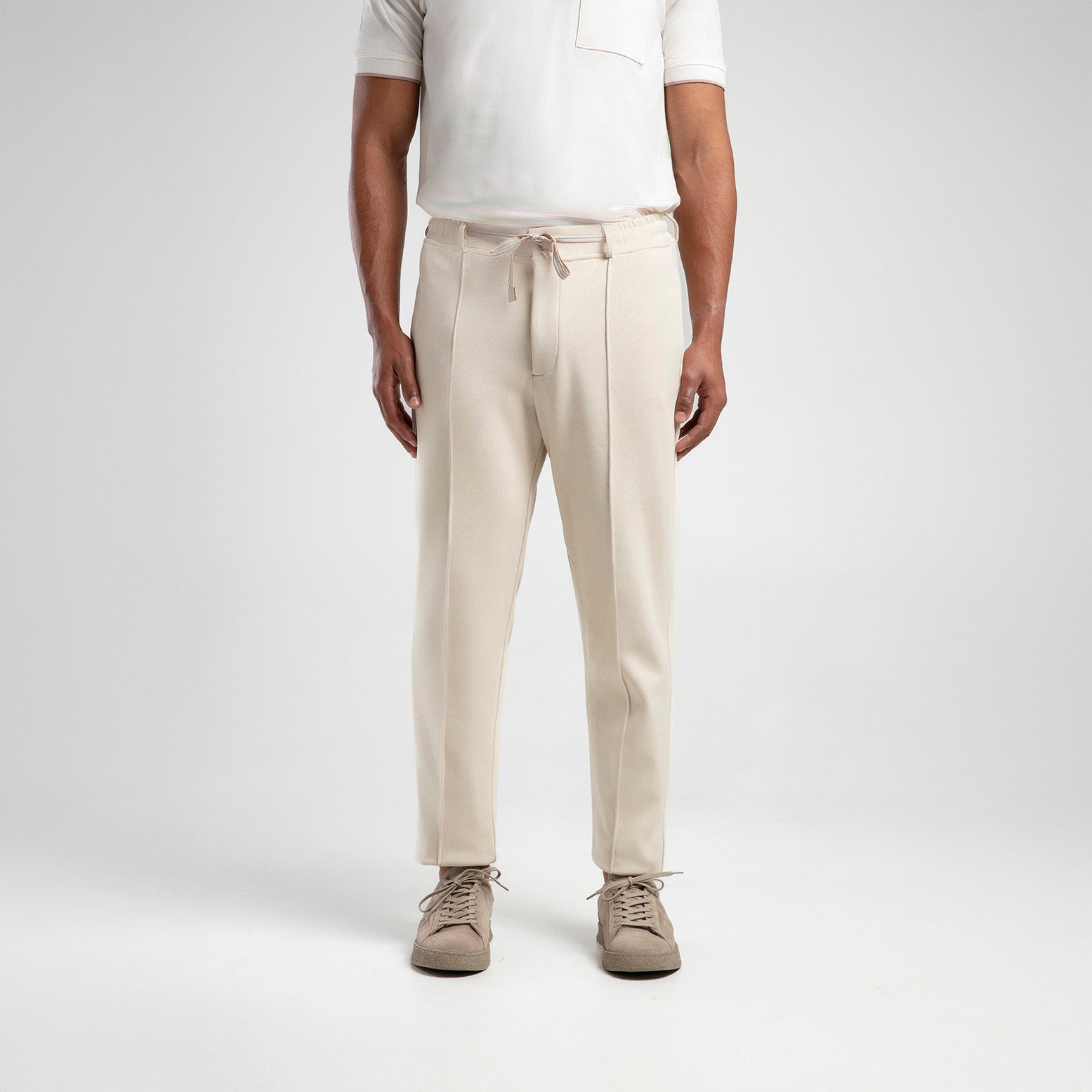 Drawstring Relaxed Fit Trousers