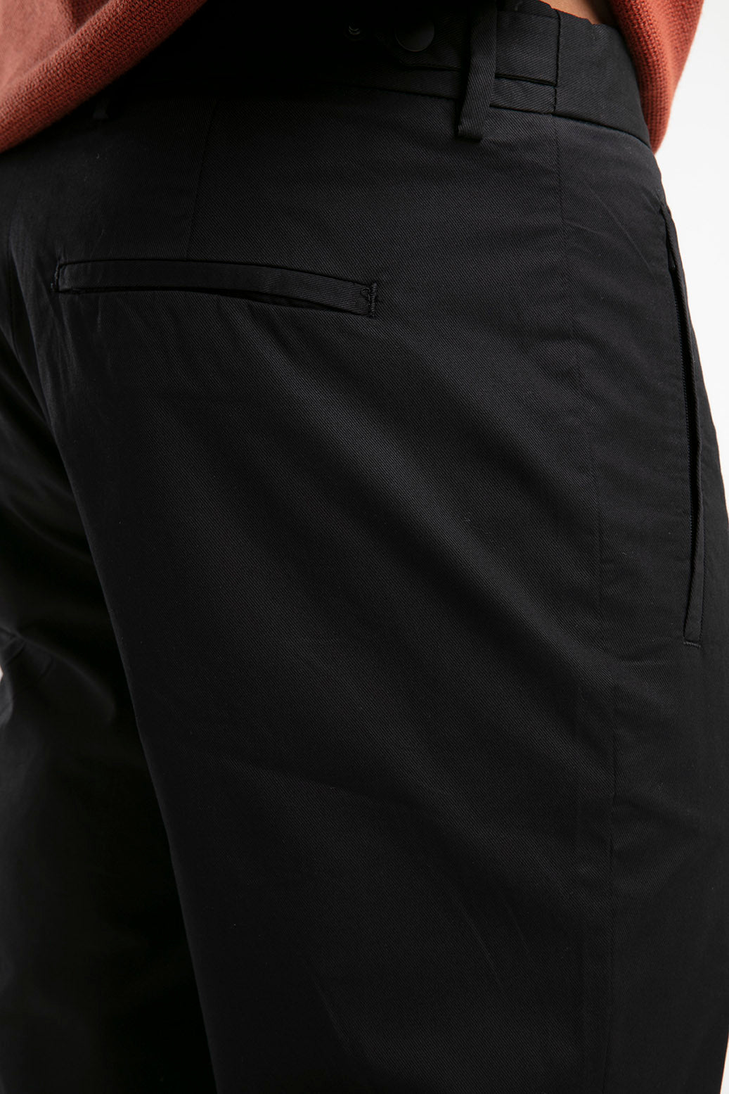 Modern Kesim Bilek Boyu Erkek Pantolon - Siyah