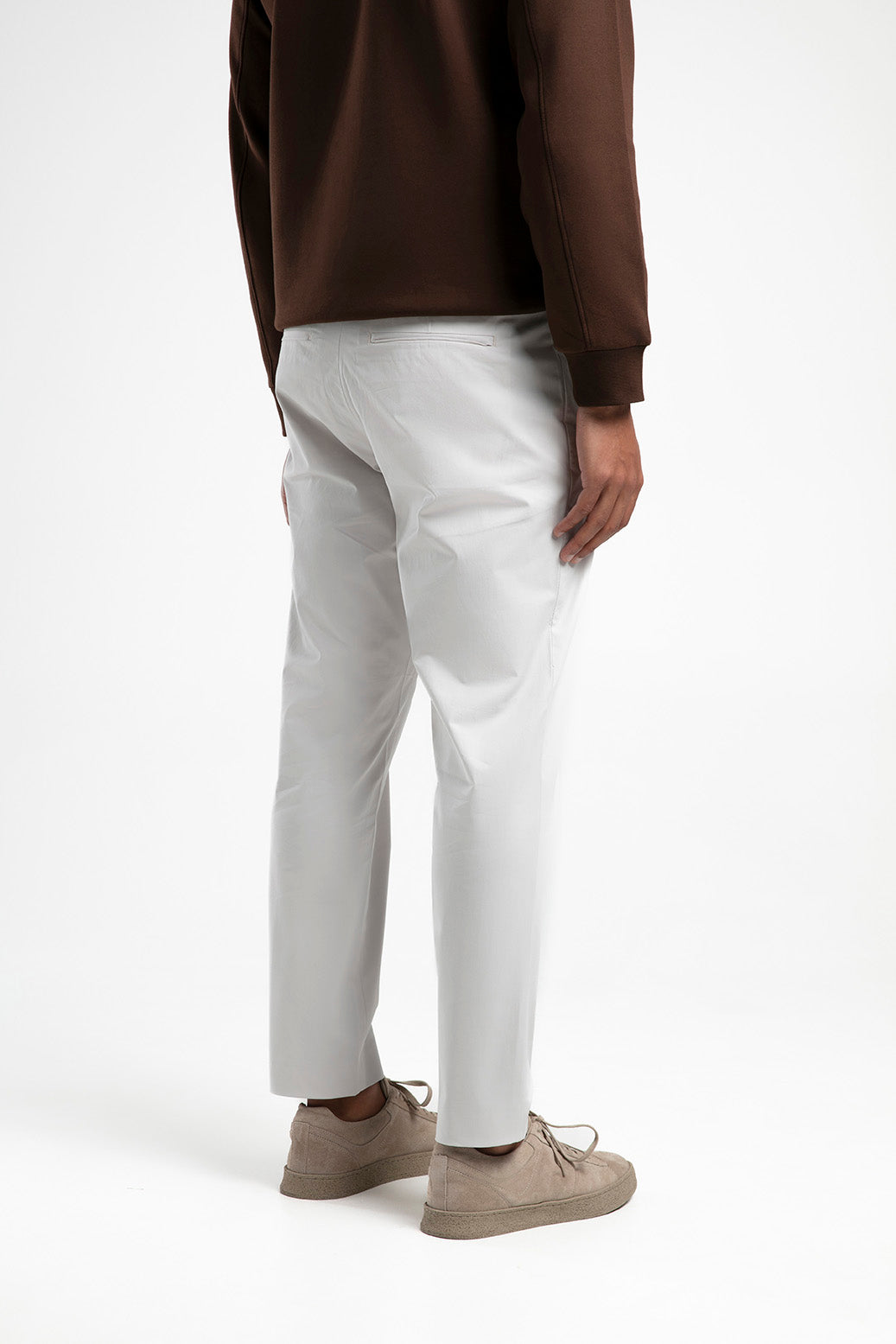 Modern Kesim Bilek Boyu Erkek Pantolon - Gri