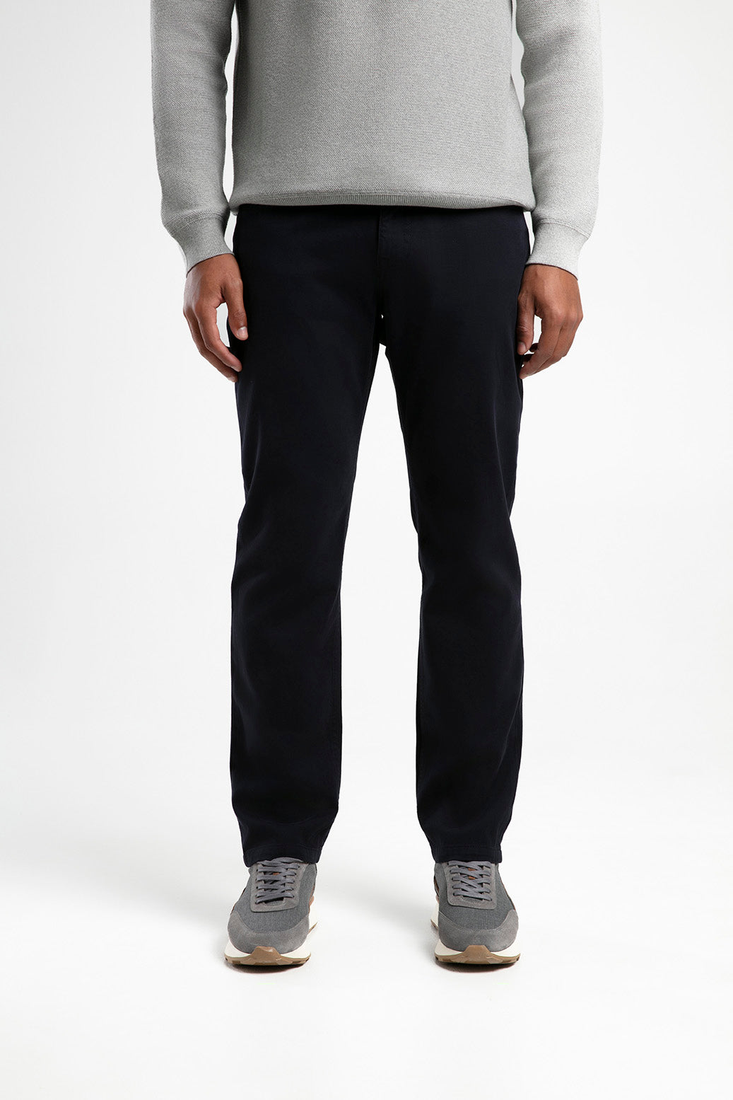 Slim Fit Beş Cep Erkek Pantolon - Lacivert