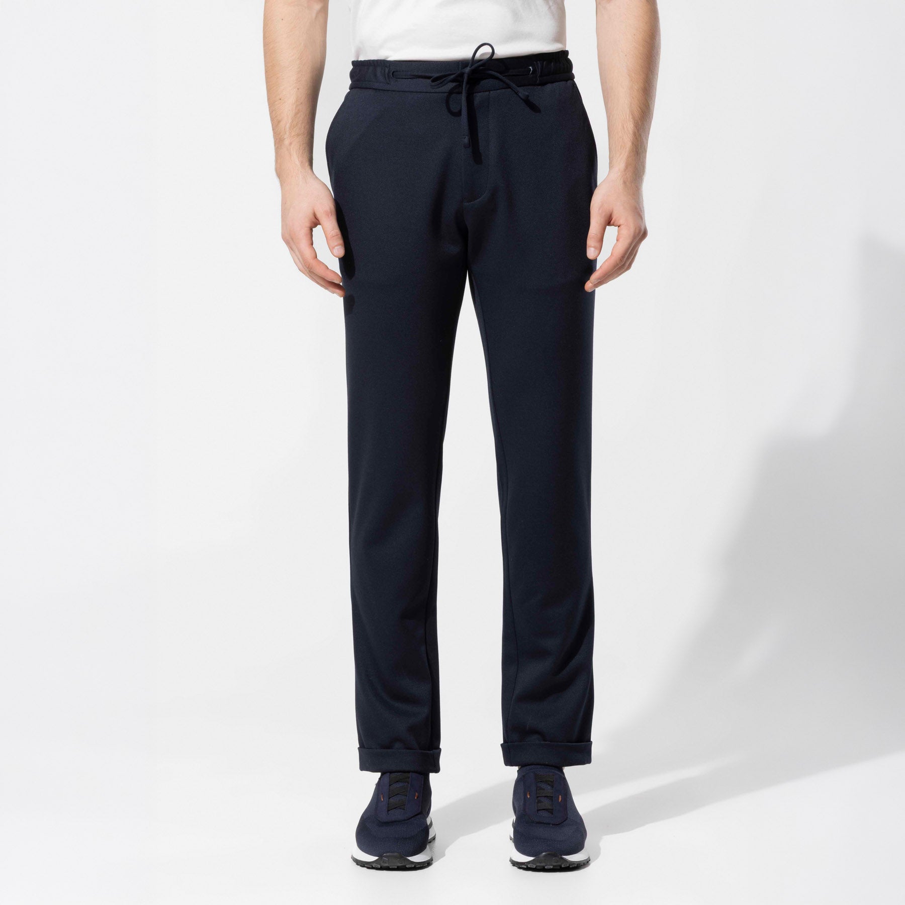 Men's Pants with Drawstring Waist