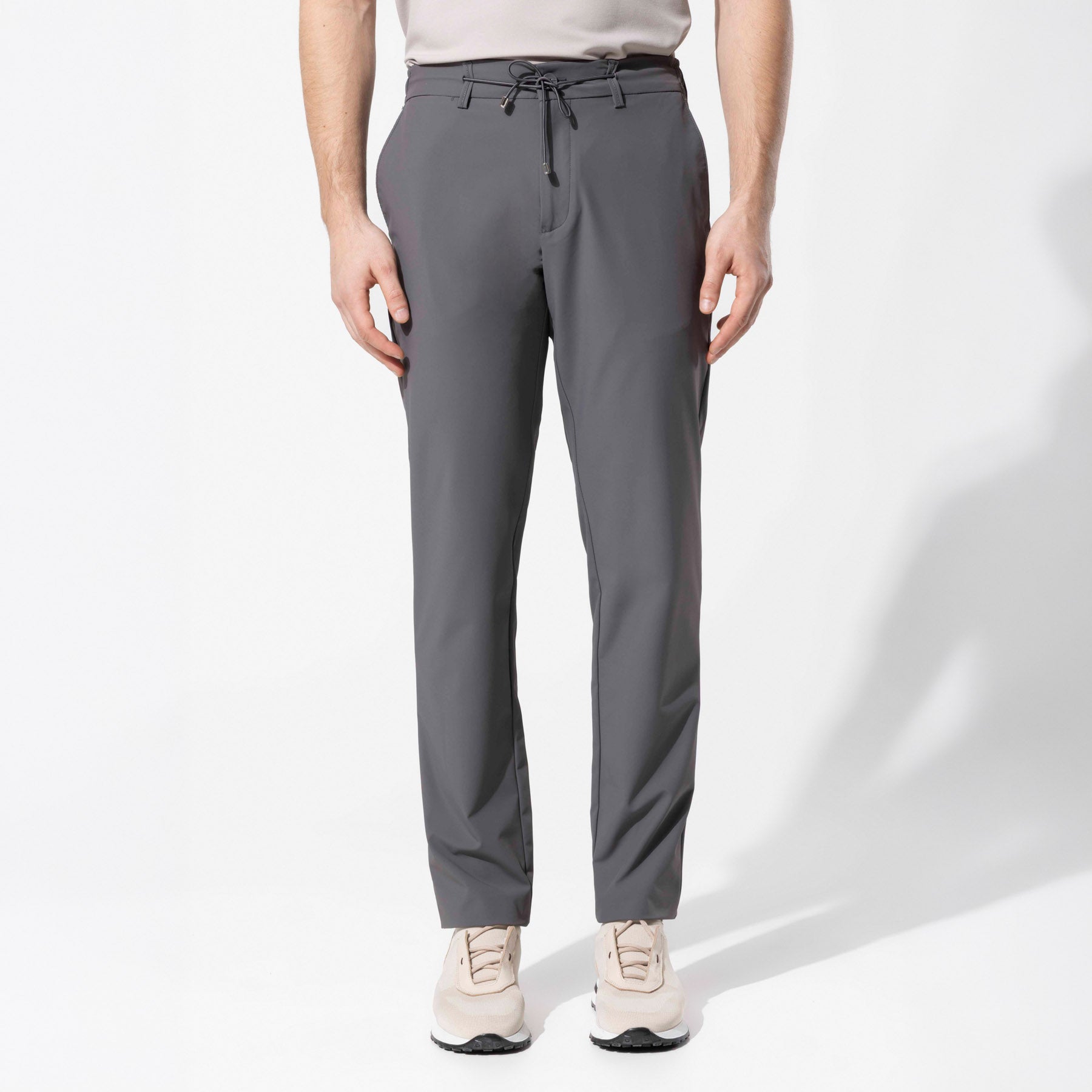 Polyamide Karışımlı Bağcıklı Erkek Pantolon