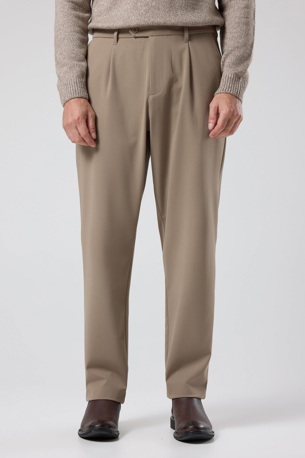 Pileli Klasik Pantolon - PNT-6091-BEIGE-30 - PNT-6091-BEIGE-30_22