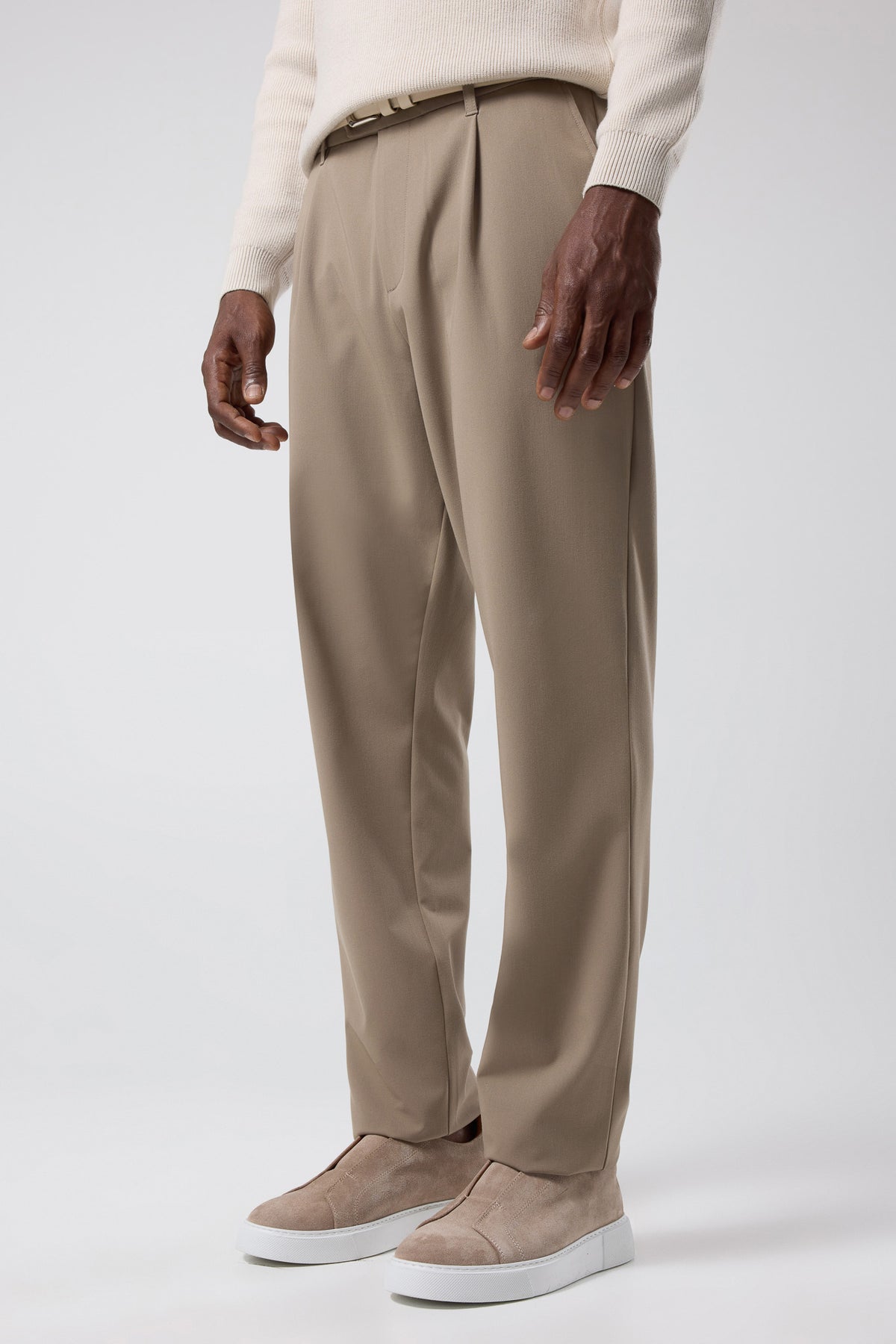 Pileli Klasik Pantolon - PNT-6091-BEIGE-30 - PNT-6091-BEIGE-30_29