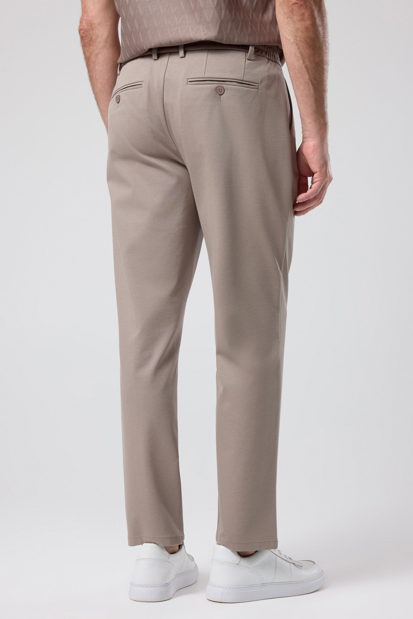 Bağcıklı Pileli Pantolon - PNT-6094-BEIGE-30 - PNT-6094-BEIGE-30_25