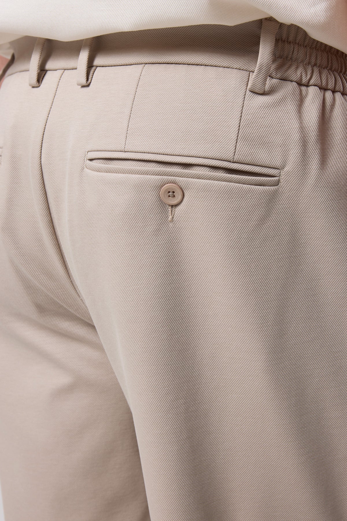 Bağcıklı Pileli Pantolon - PNT-6094-BEIGE-30 - 36 - PNT-6094-BEIGE-30_36