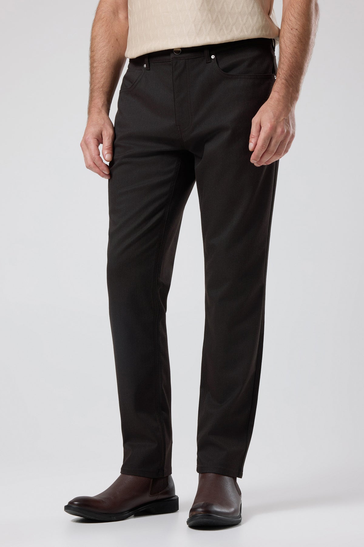 Beş Cepli Klasik Pantolon - PNT-6098-ANTRACITE-30 - PNT-6098-ANTRACITE-30_12