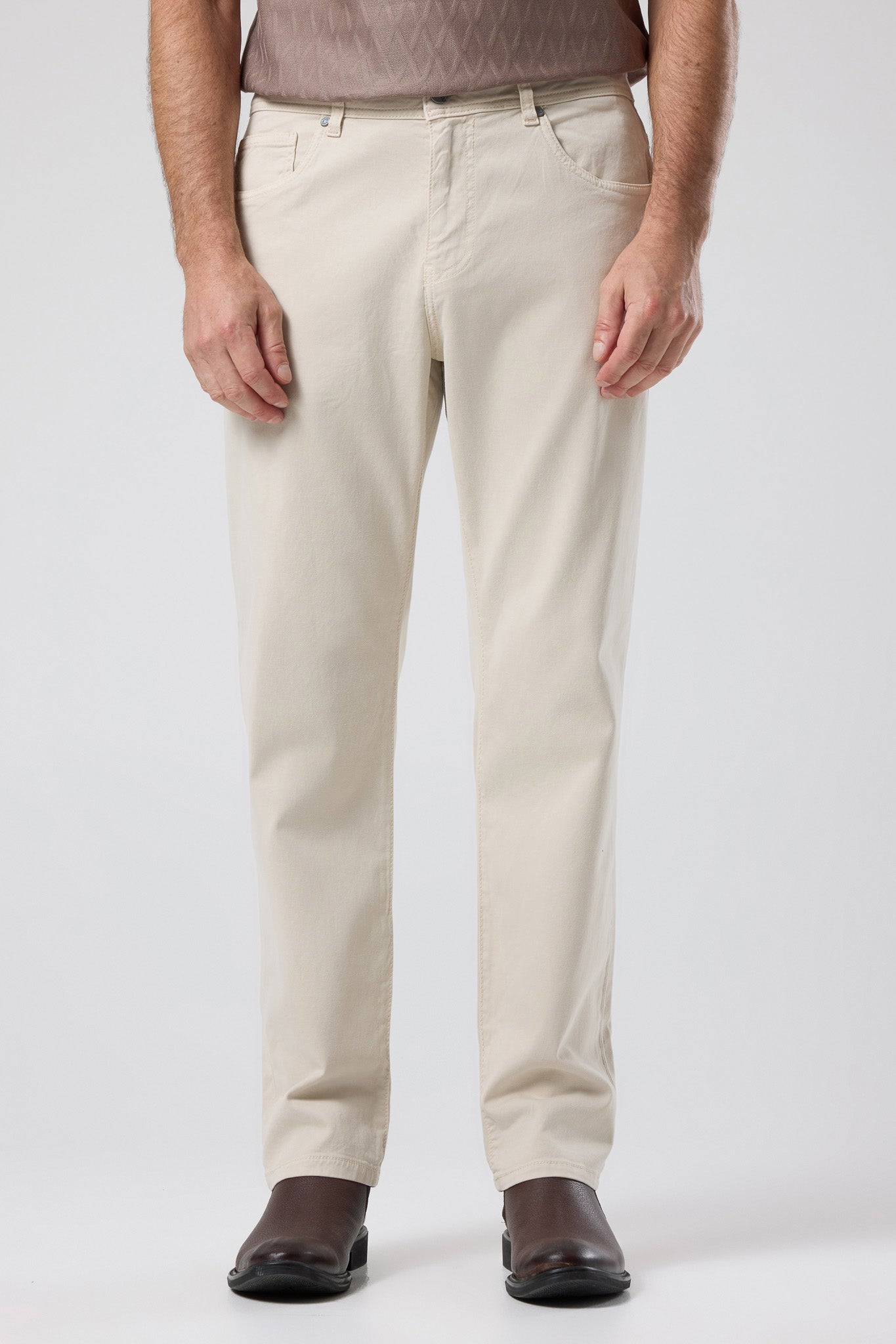 Düz Kesim Klasik Pantolon - PNT-6103-MINK-30 - PNT-6103-MINK-30_5