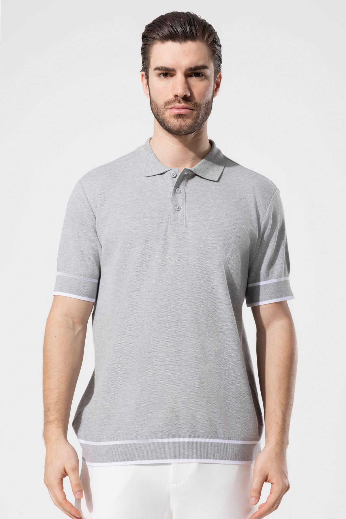 Knit Polo Shirt