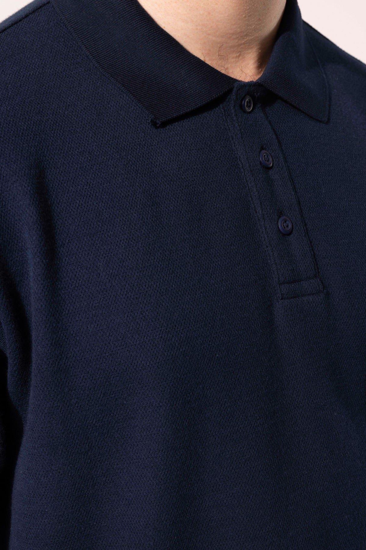 Knit Polo Shirt