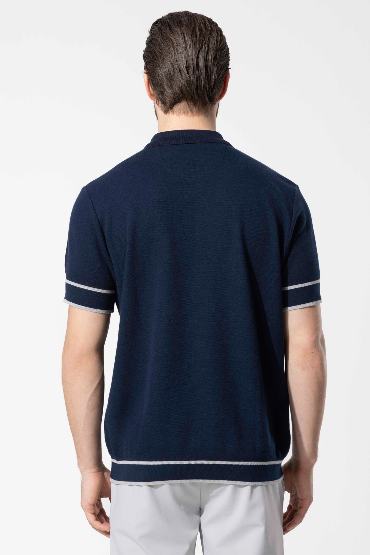 Knit Polo Shirt