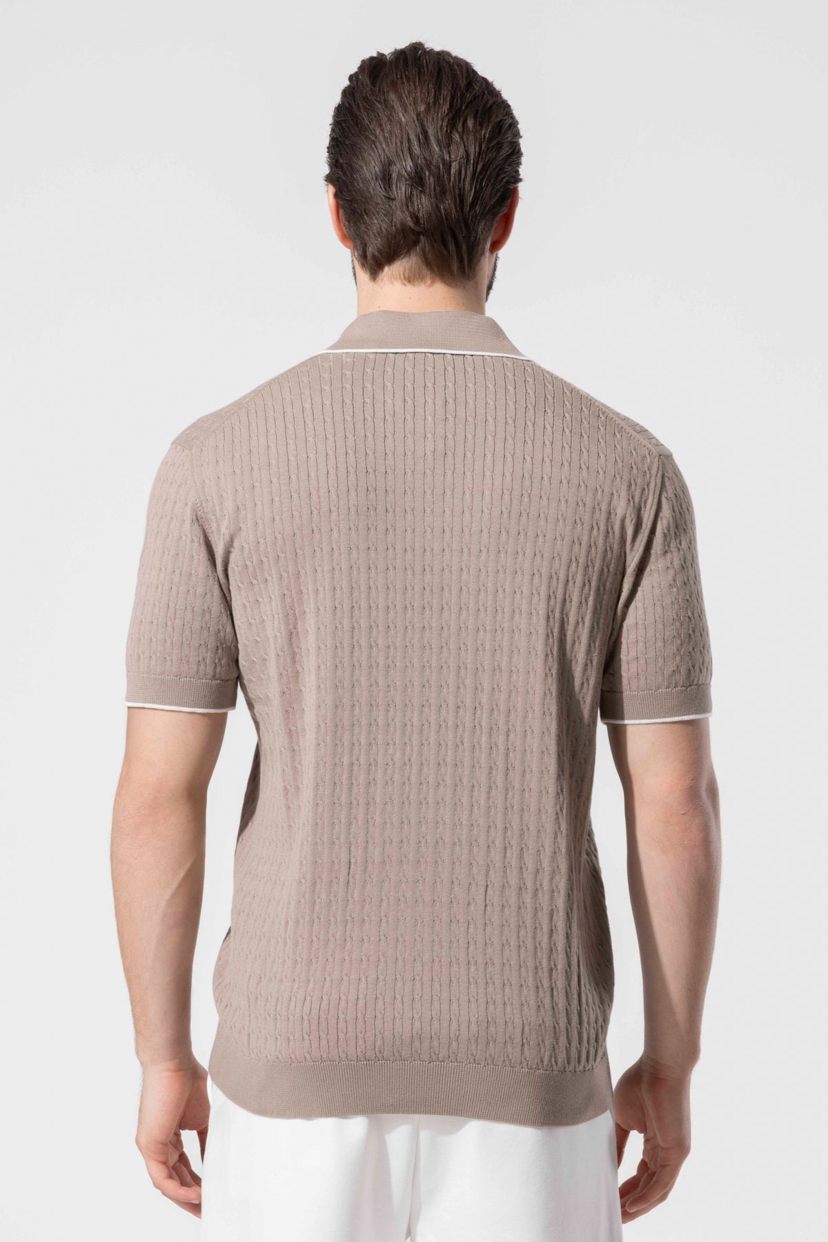 Dokulu Polo Yaka Triko