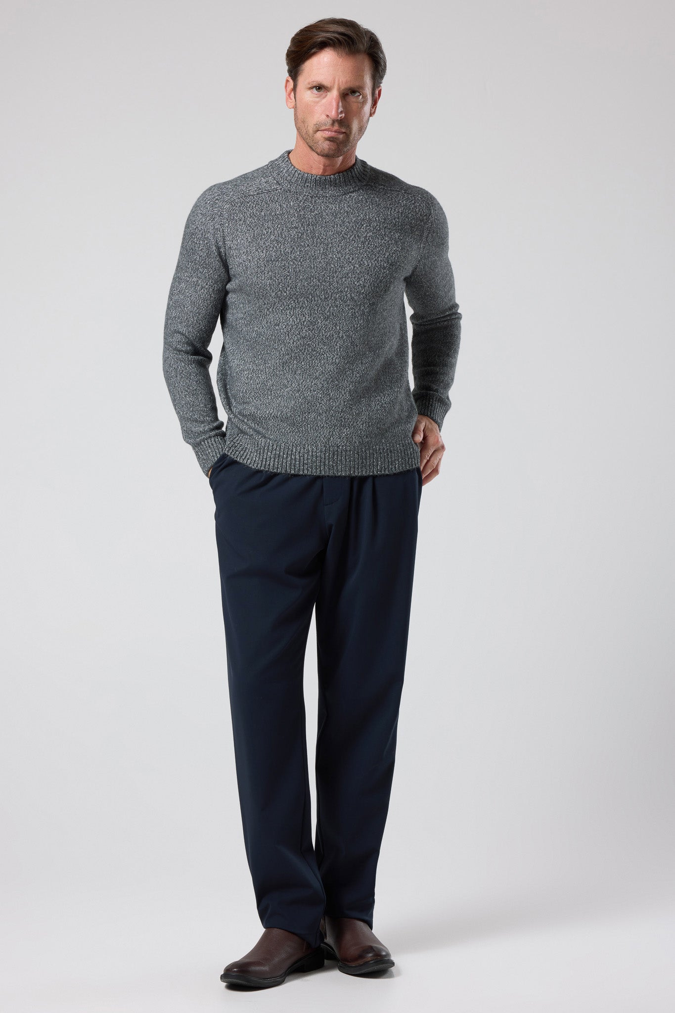 Balıkçı Yaka Dokulu Triko - TV-4102-KHAKI-S - TV-4102-KHAKI-S_12