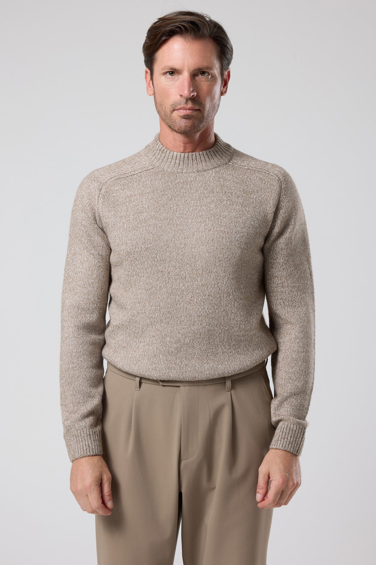 Balıkçı Yaka Dokulu Triko - TV-4102-KHAKI-S - TV-4102-KHAKI-S_32