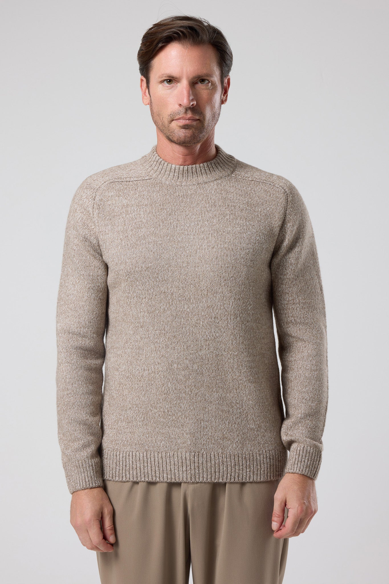 Balıkçı Yaka Dokulu Triko - TV-4102-KHAKI-S - TV-4102-KHAKI-S_36