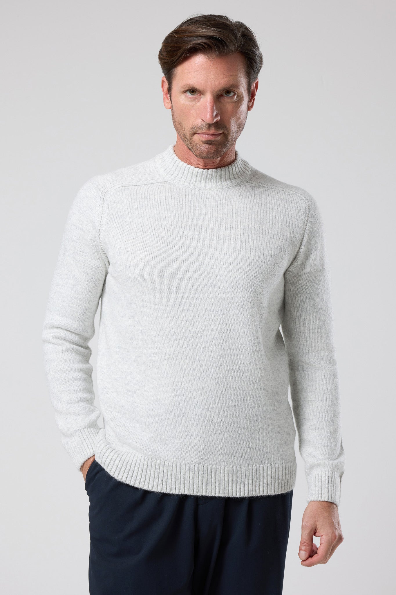 Balıkçı Yaka Dokulu Triko - TV-4102-KHAKI-S - TV-4102-KHAKI-S_48