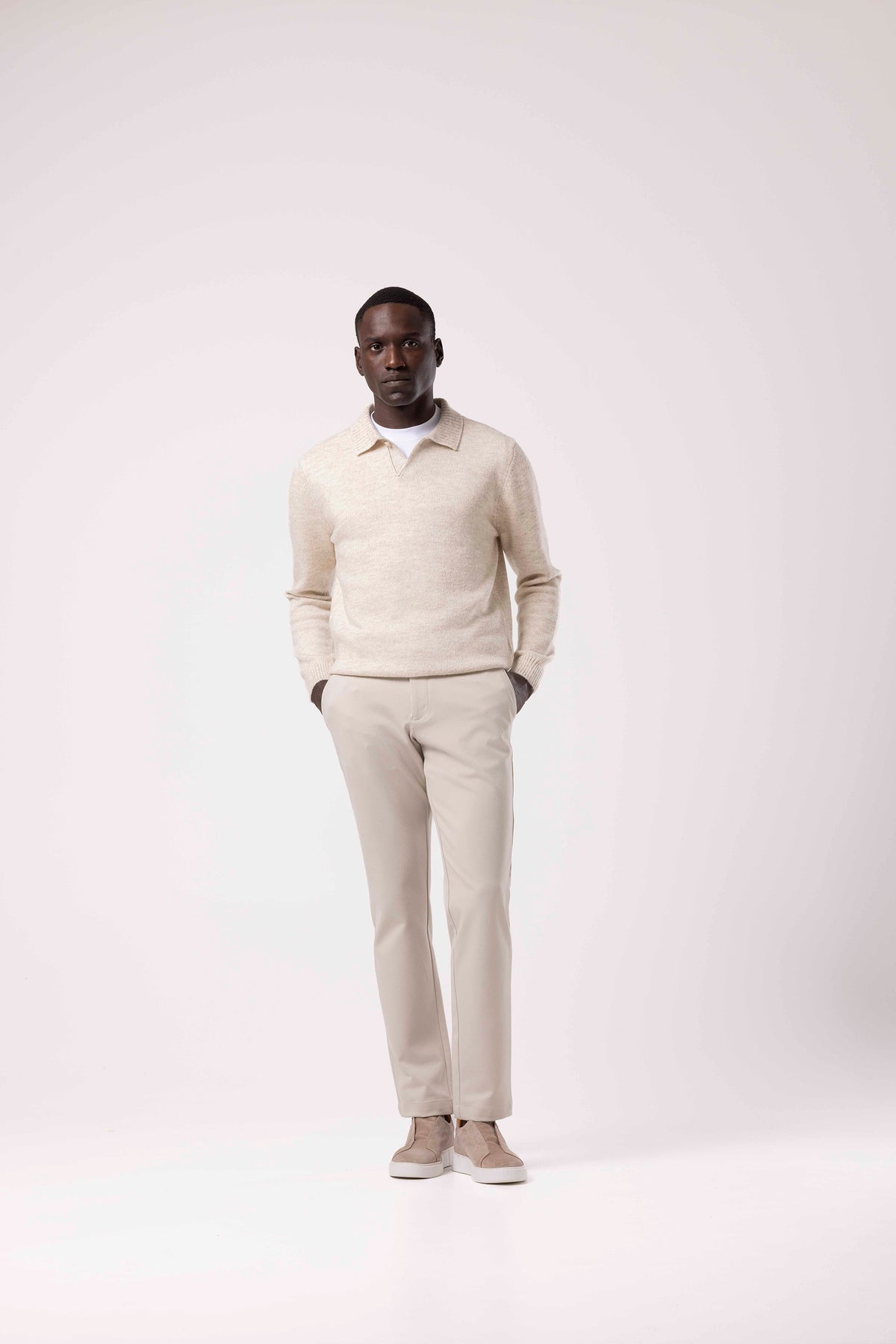 Polo Yaka Uzun Kollu Triko