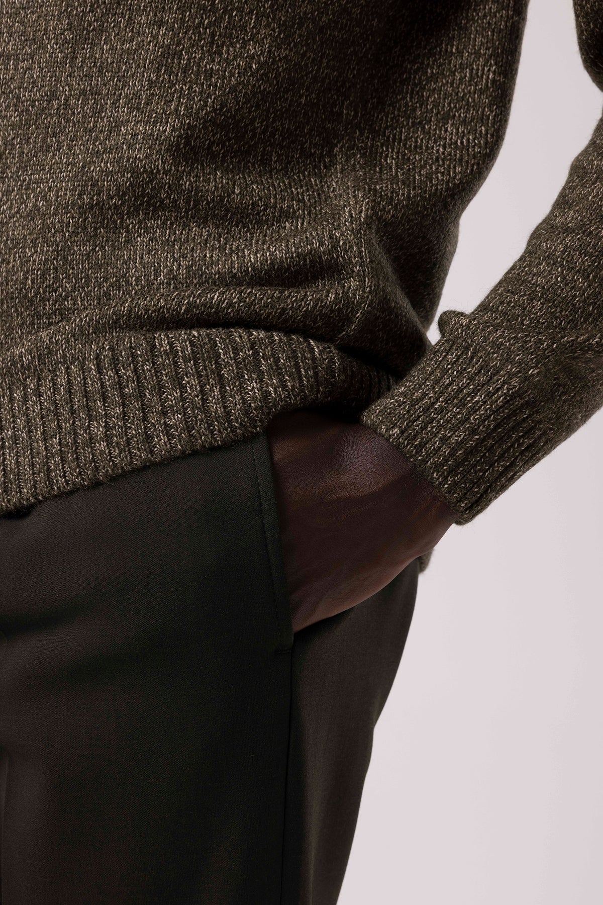 Polo Yaka Uzun Kollu Triko