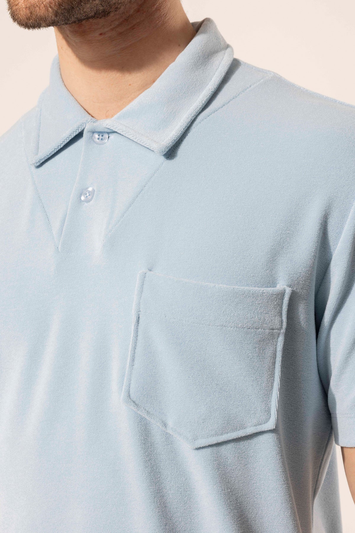 Dokulu Cep Detaylı Polo