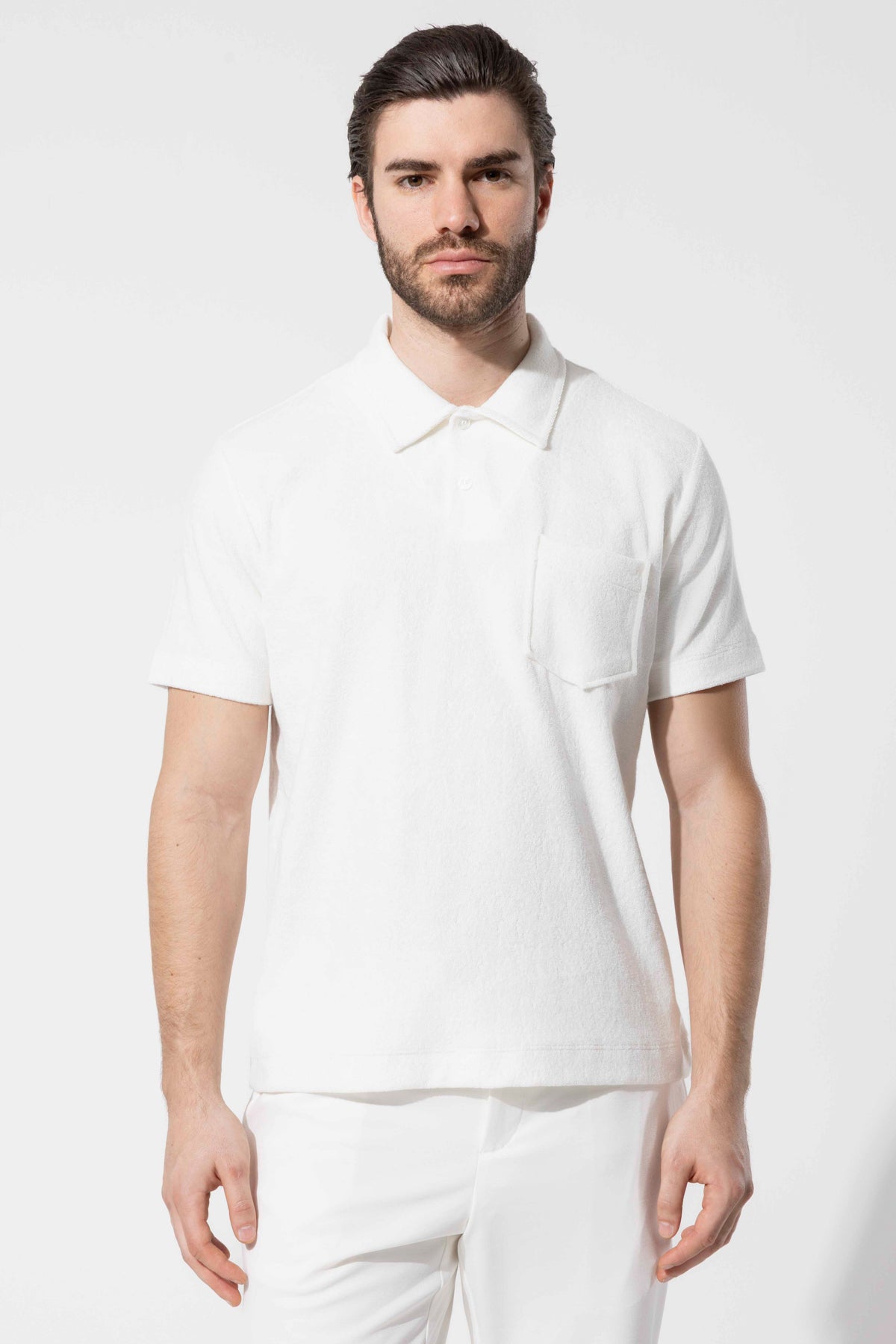 Dokulu Cep Detaylı Polo