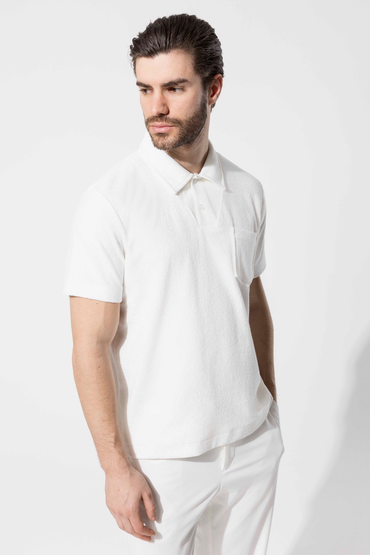 Dokulu Cep Detaylı Polo