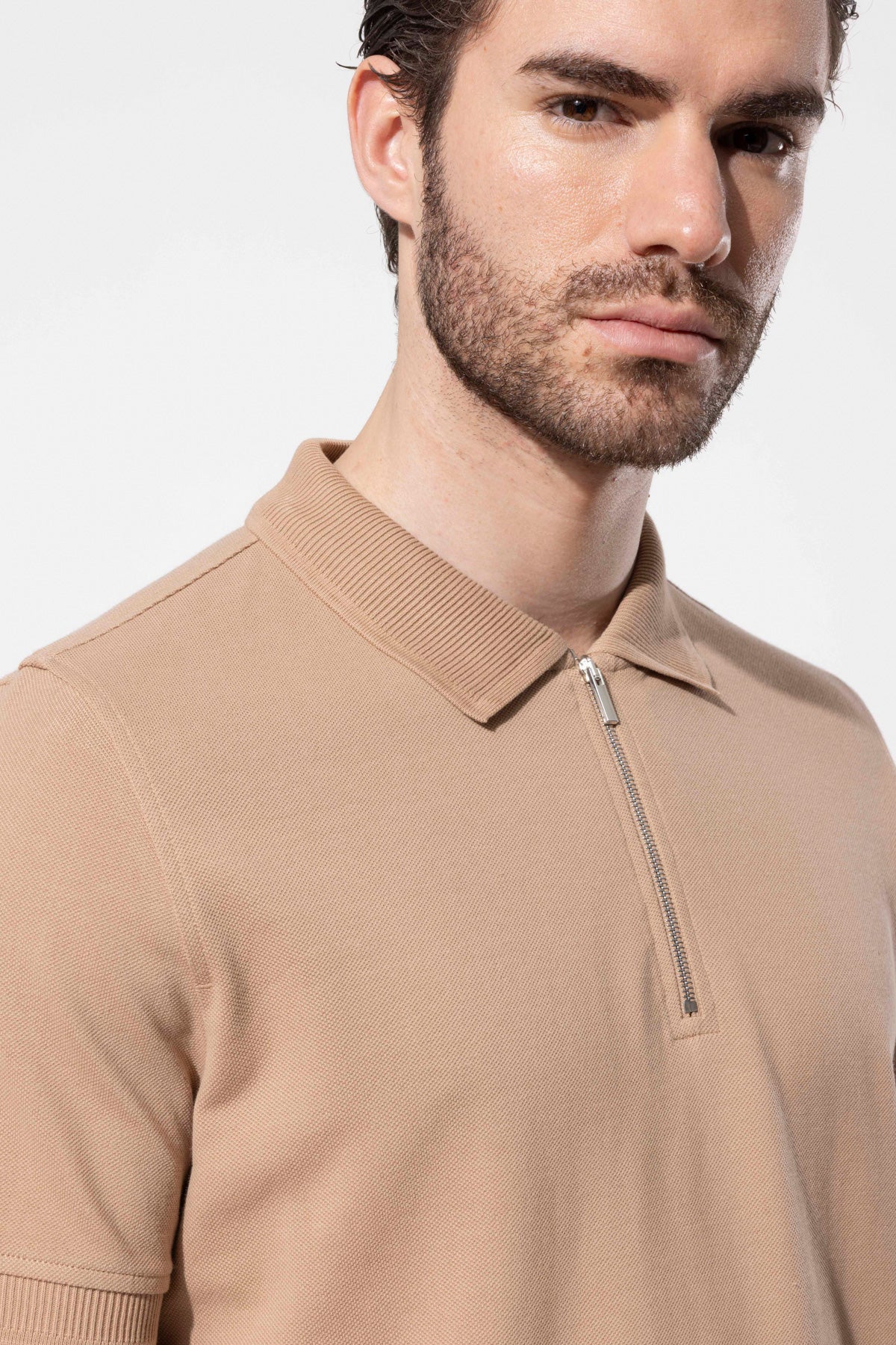 Zip Polo Shirt