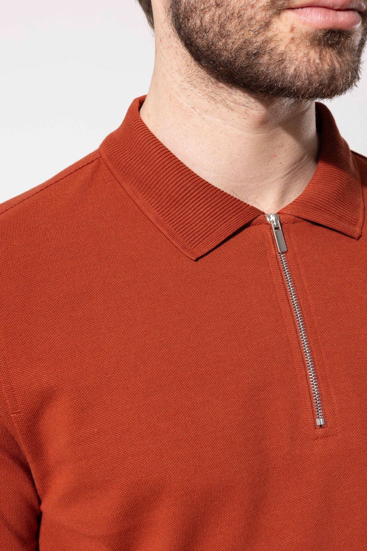 Zip Polo Shirt
