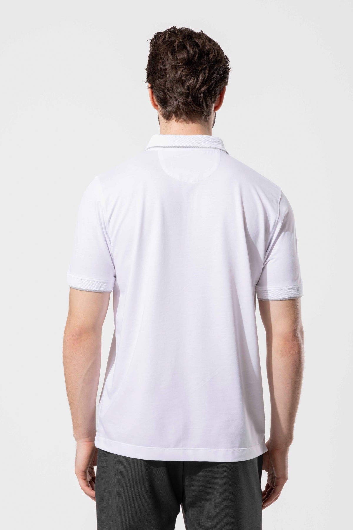 Fermuar Detaylı Polo T-Shirt