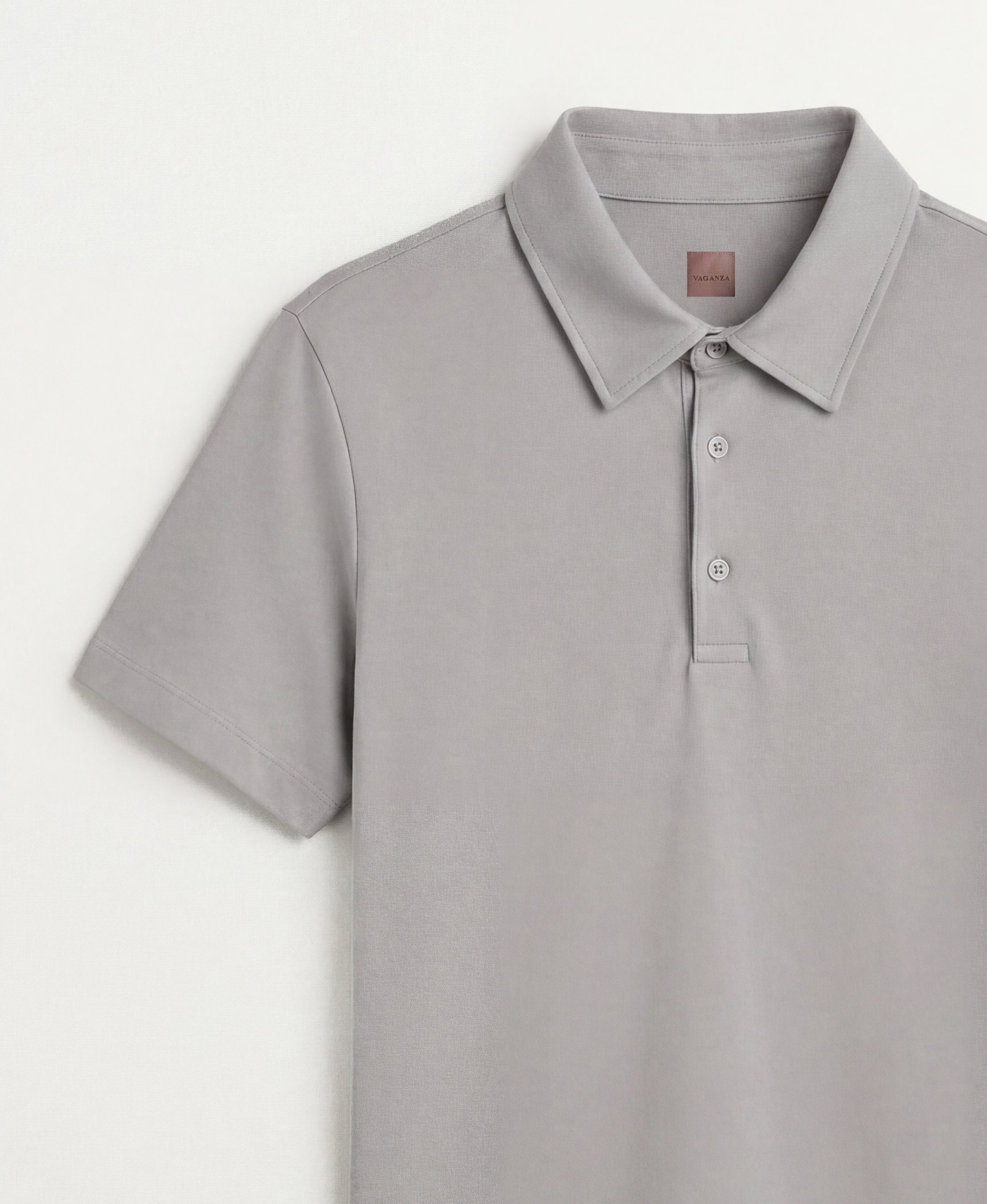Düğmeli Yaka Polo T-Shirt