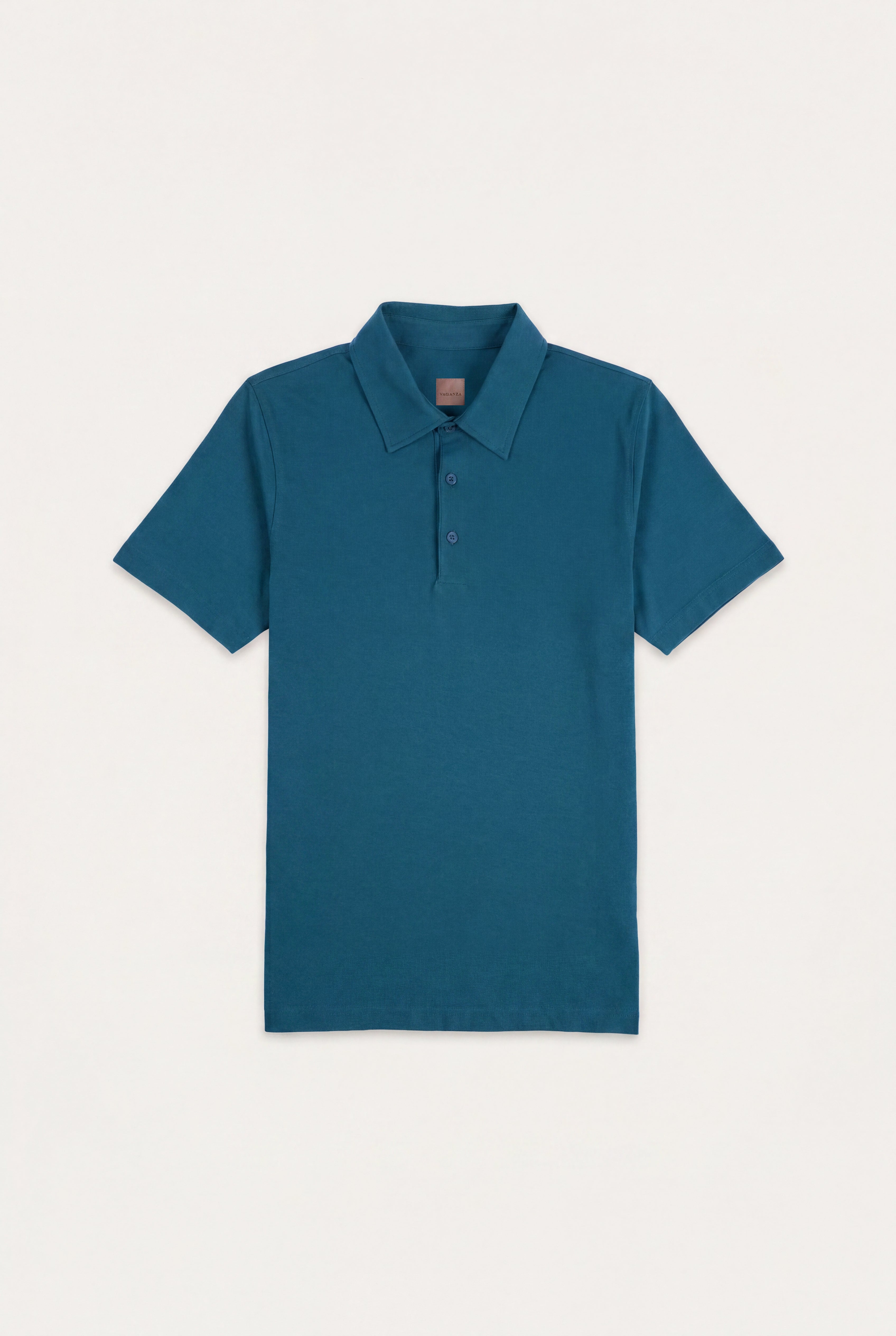 Düğmeli Yaka Polo T-Shirt