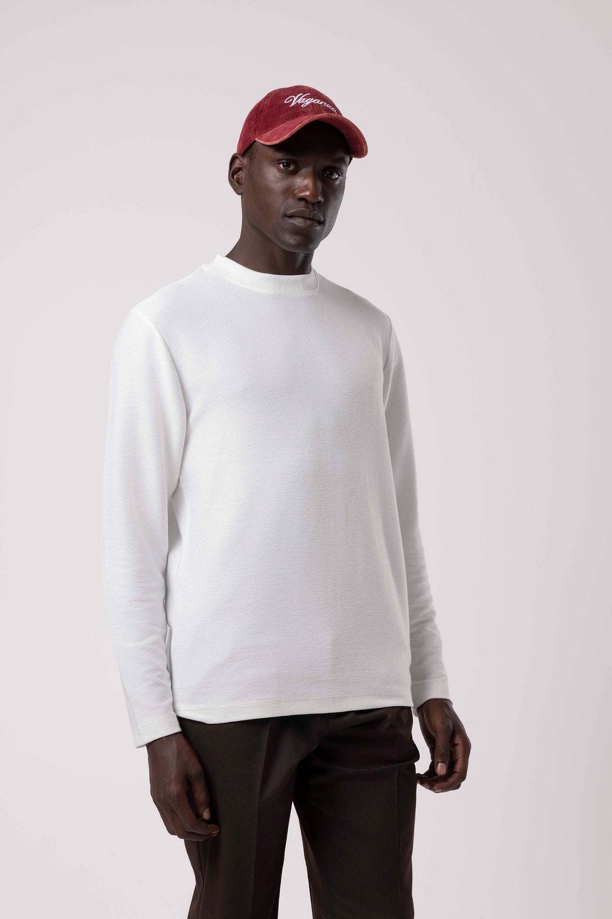 Bisiklet Yaka Uzun Kollu Sweatshirt