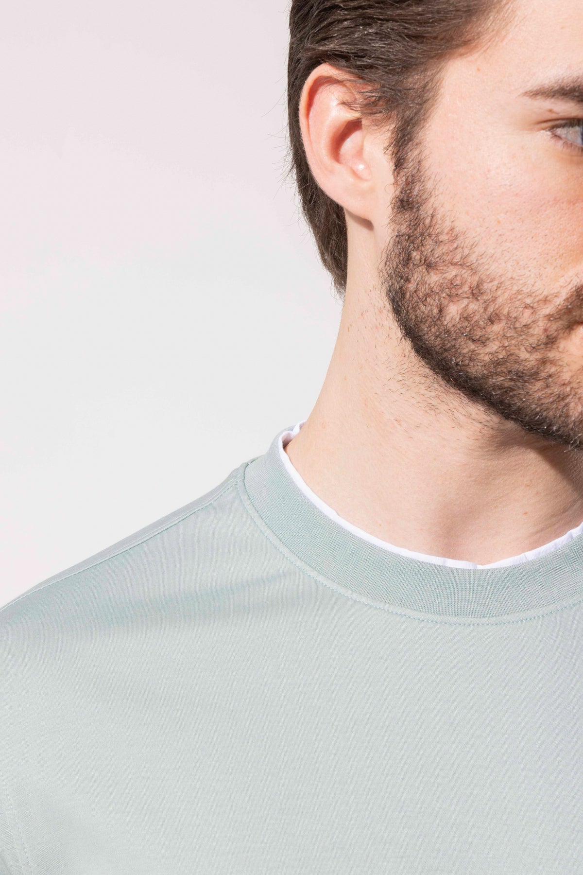 Bisiklet Yaka T-Shirt