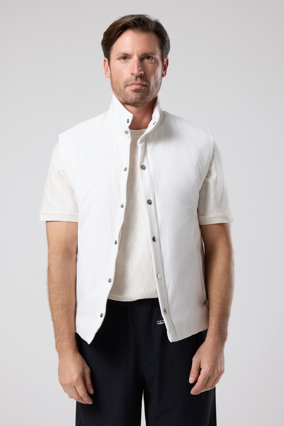 Fermuarlı Dik Yaka Yelek - YLK-7507-BEIGE-S - YLK-7507-BEIGE-S_19