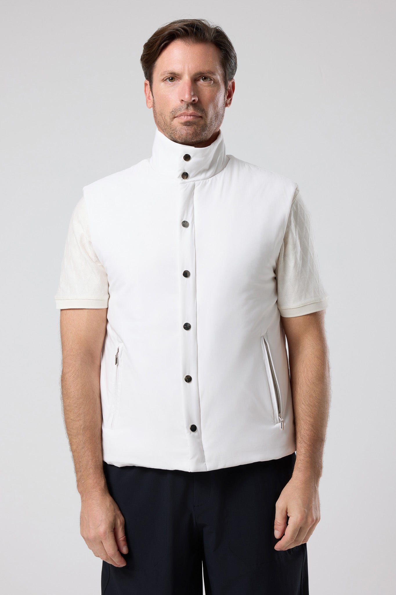 Fermuarlı Dik Yaka Yelek - YLK-7507-BEIGE-S - YLK-7507-BEIGE-S_20