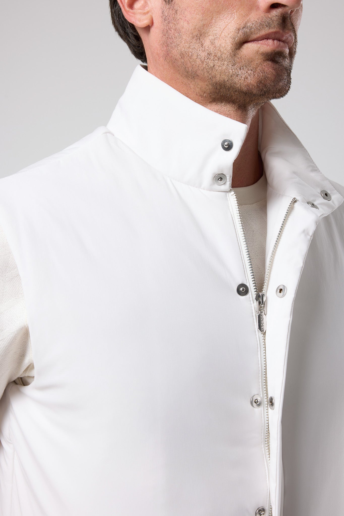 Fermuarlı Dik Yaka Yelek - YLK-7507-BEIGE-S - YLK-7507-BEIGE-S_23