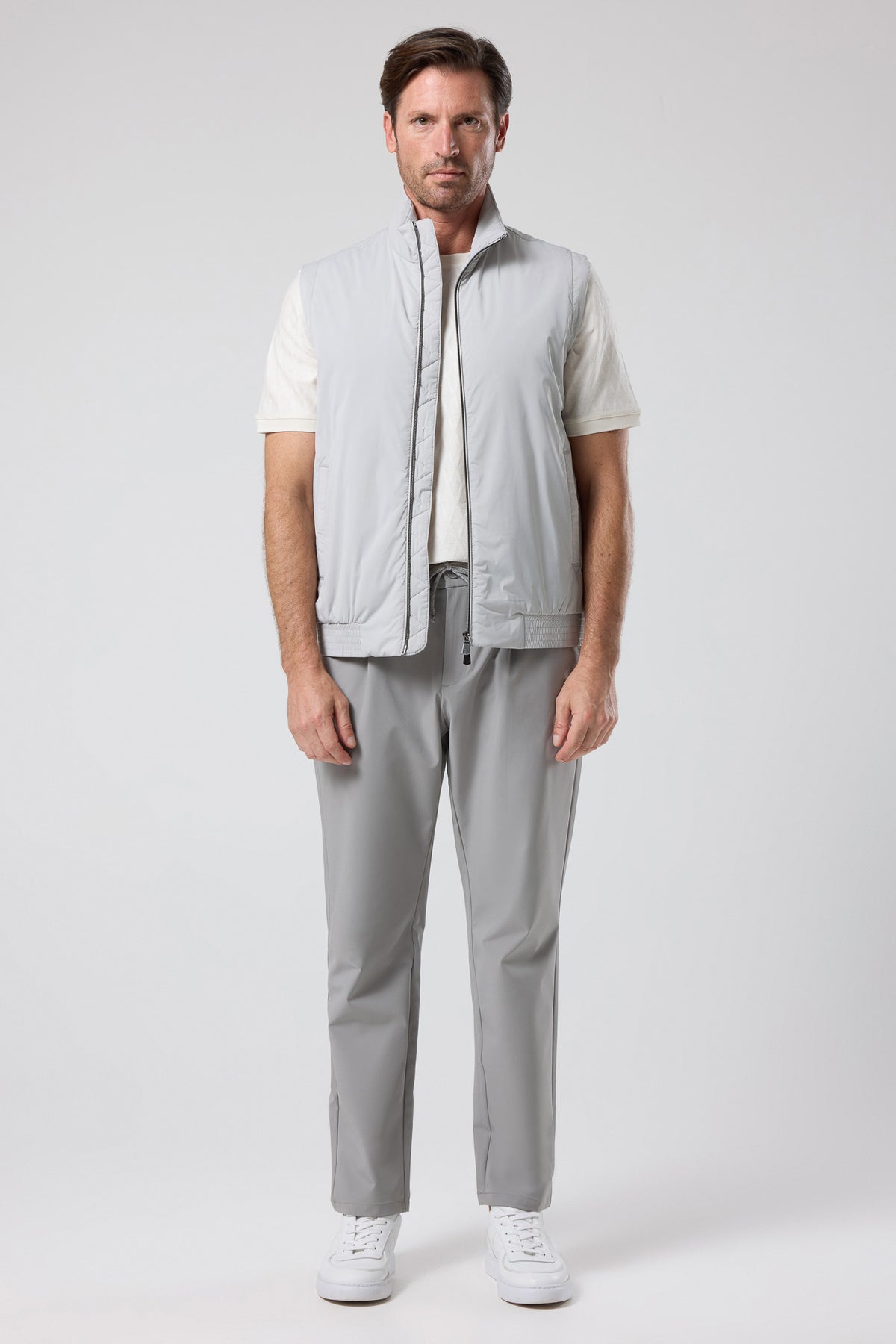 Fermuarlı Dik Yaka Yelek - YLK-7507-BEIGE-S - YLK-7507-BEIGE-S_26