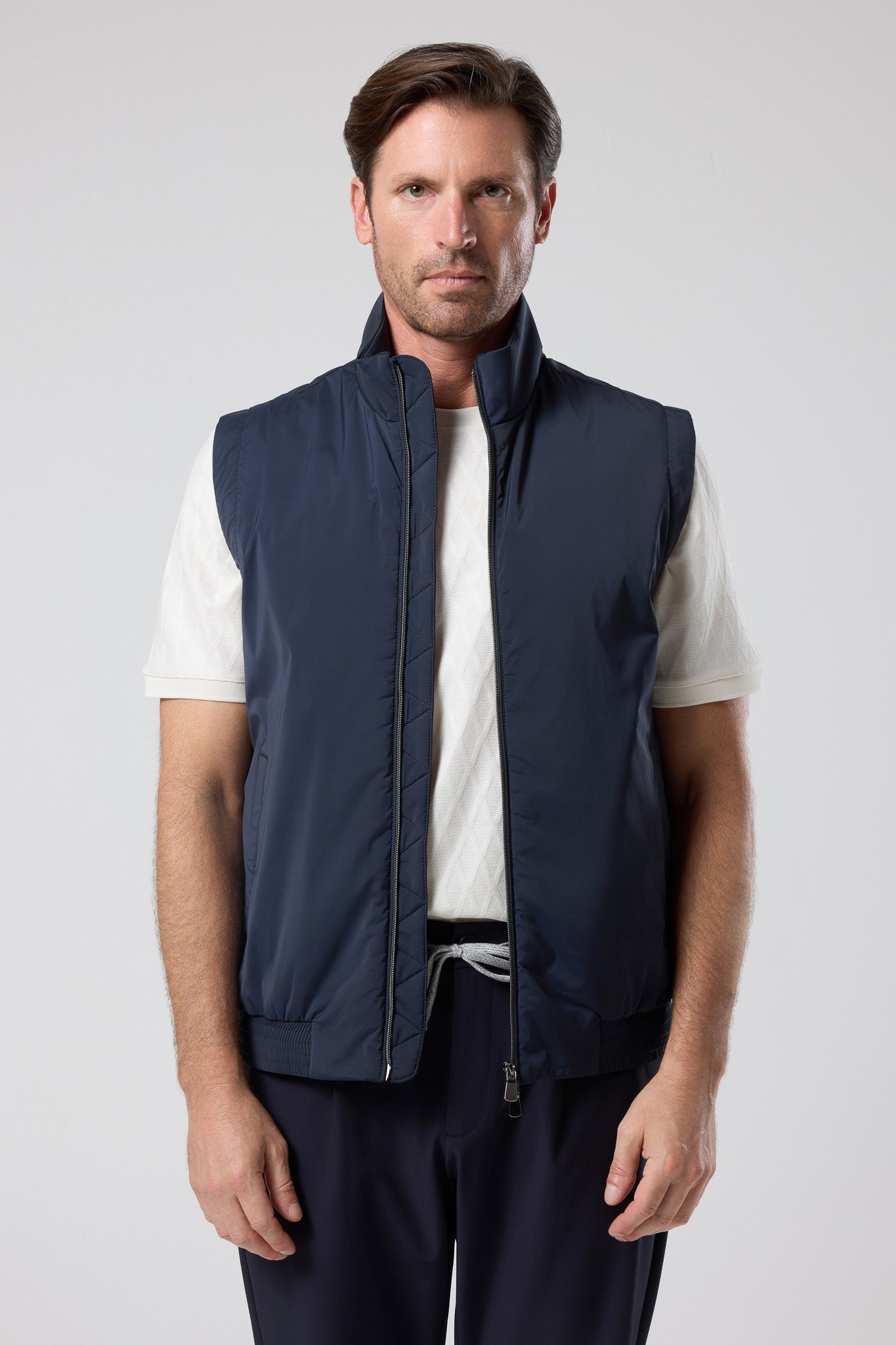 Fermuarlı Dik Yaka Yelek - YLK-7507-BEIGE-S - YLK-7507-BEIGE-S_34