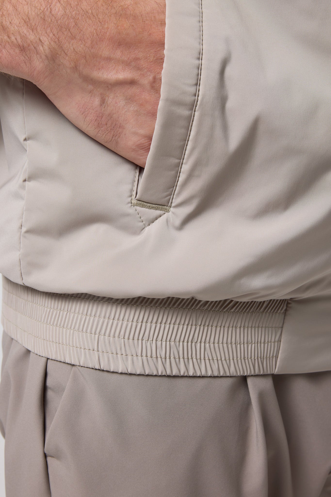 Fermuarlı Dik Yaka Yelek - YLK-7507-BEIGE-S - YLK-7507-BEIGE-S_7